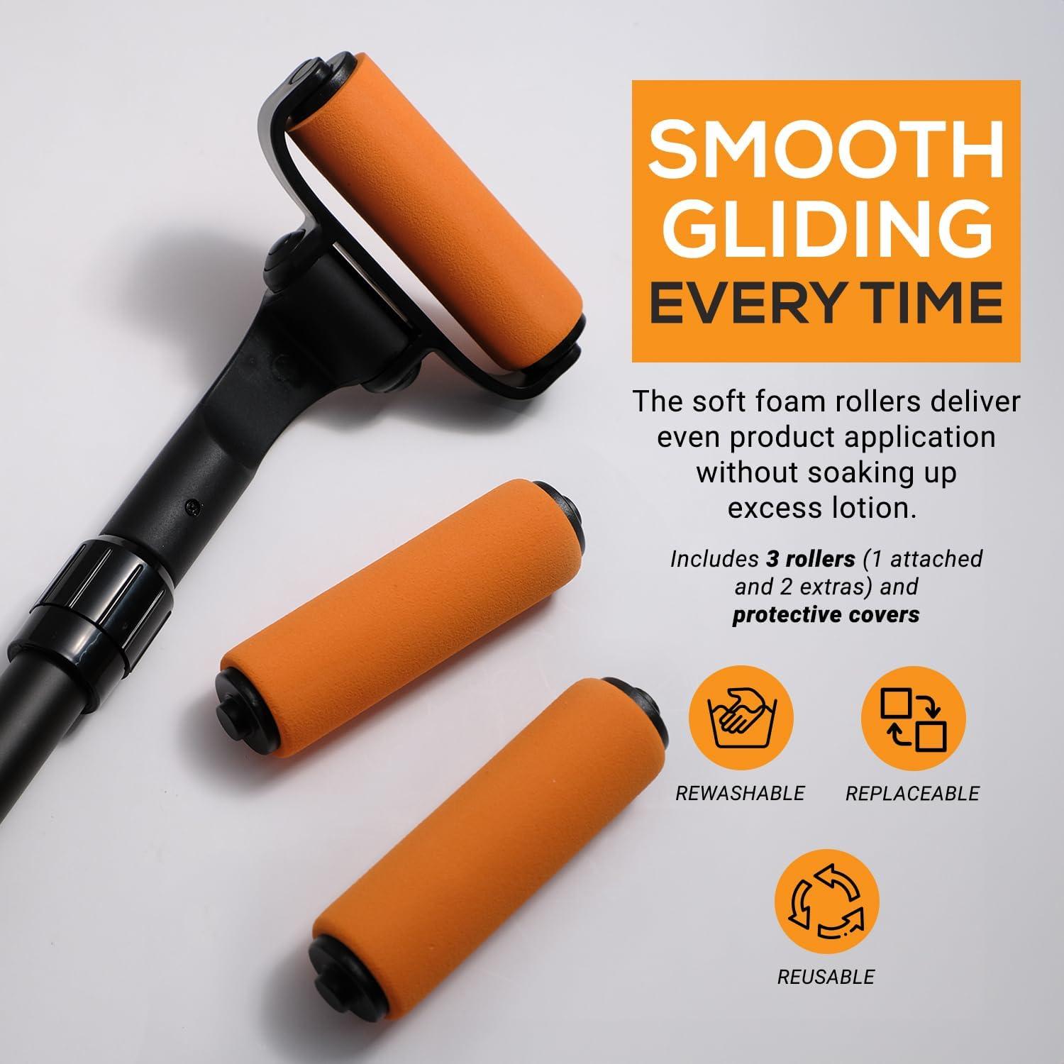 Aplicador de Loción EZPIK Curvado 58 cm para Espalda y Pies