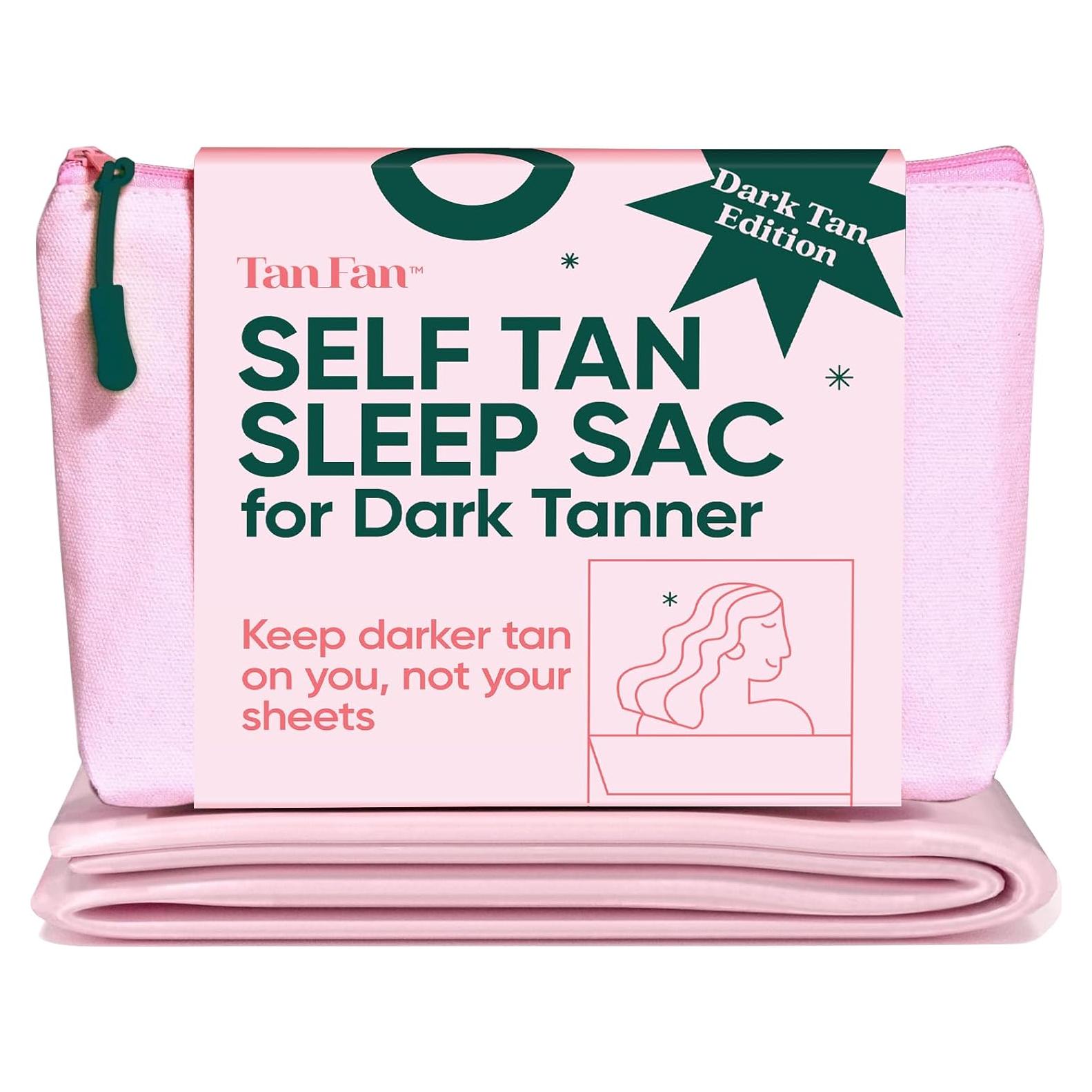 Sleep Sac Autobronceador Tan Fan - Seda 100% Oscuro 229.9x119.9cm