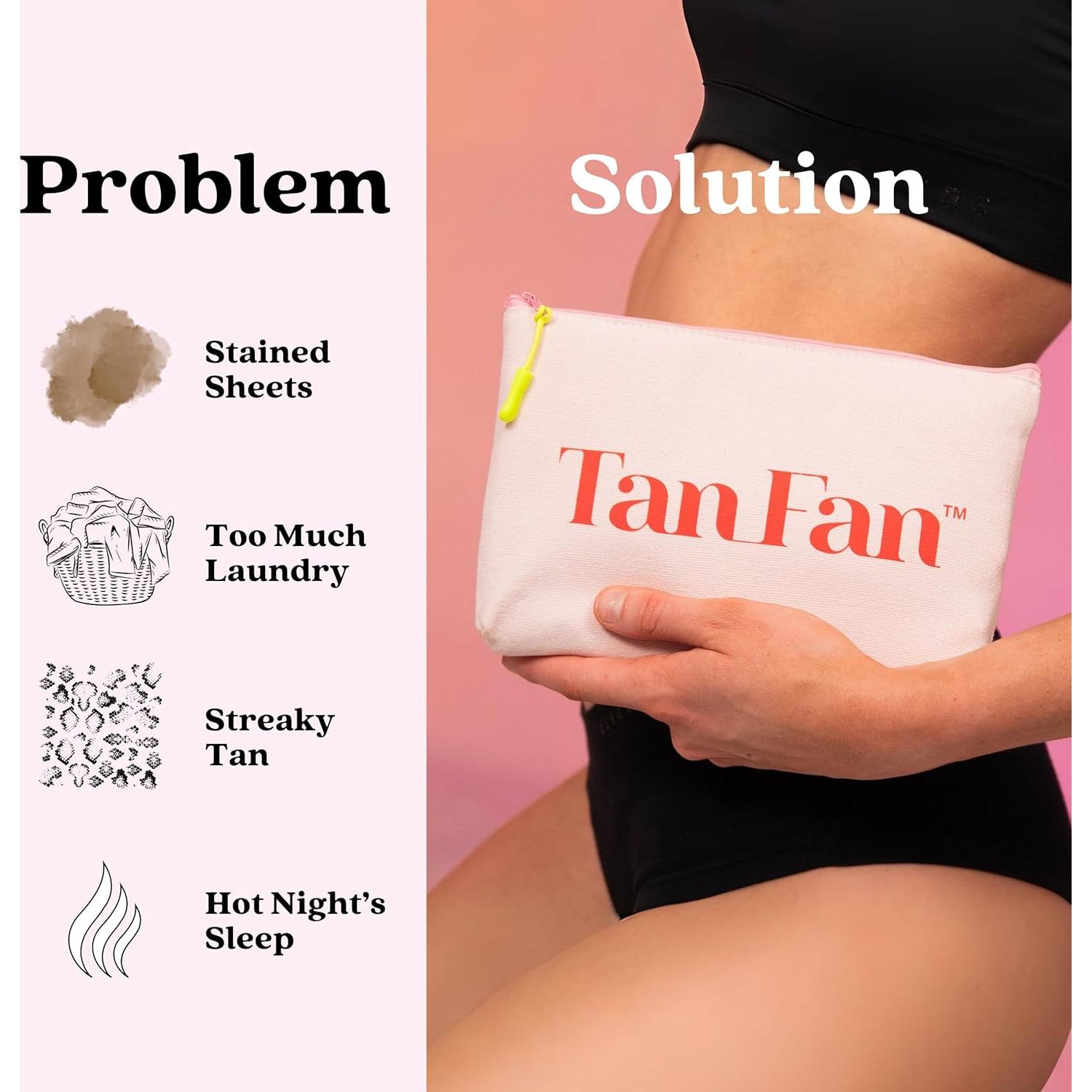 Sleep Sac Autobronceador Tan Fan - Seda 100% Oscuro 229.9x119.9cm