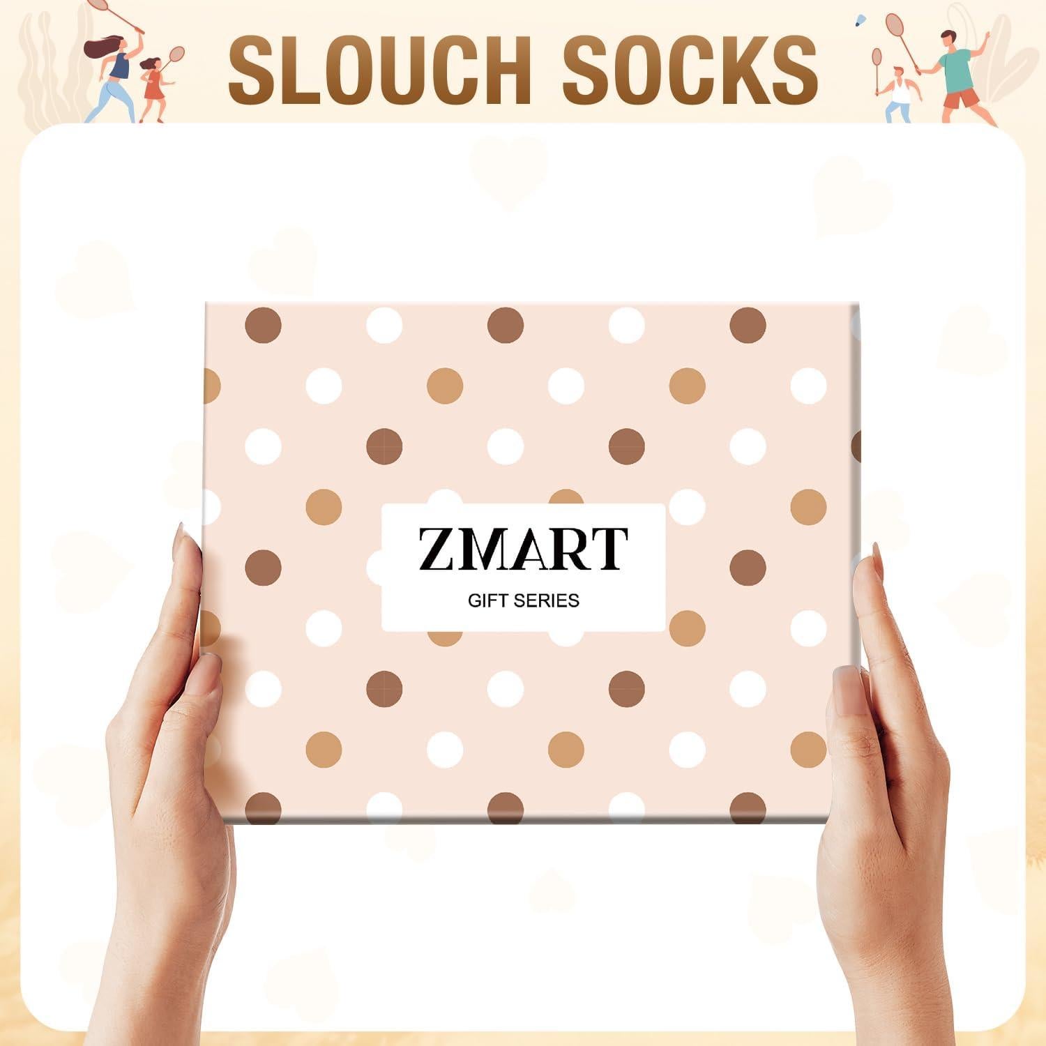 Calcetines Slouch para Mujeres - Estilo Retro 80s - Talla Única