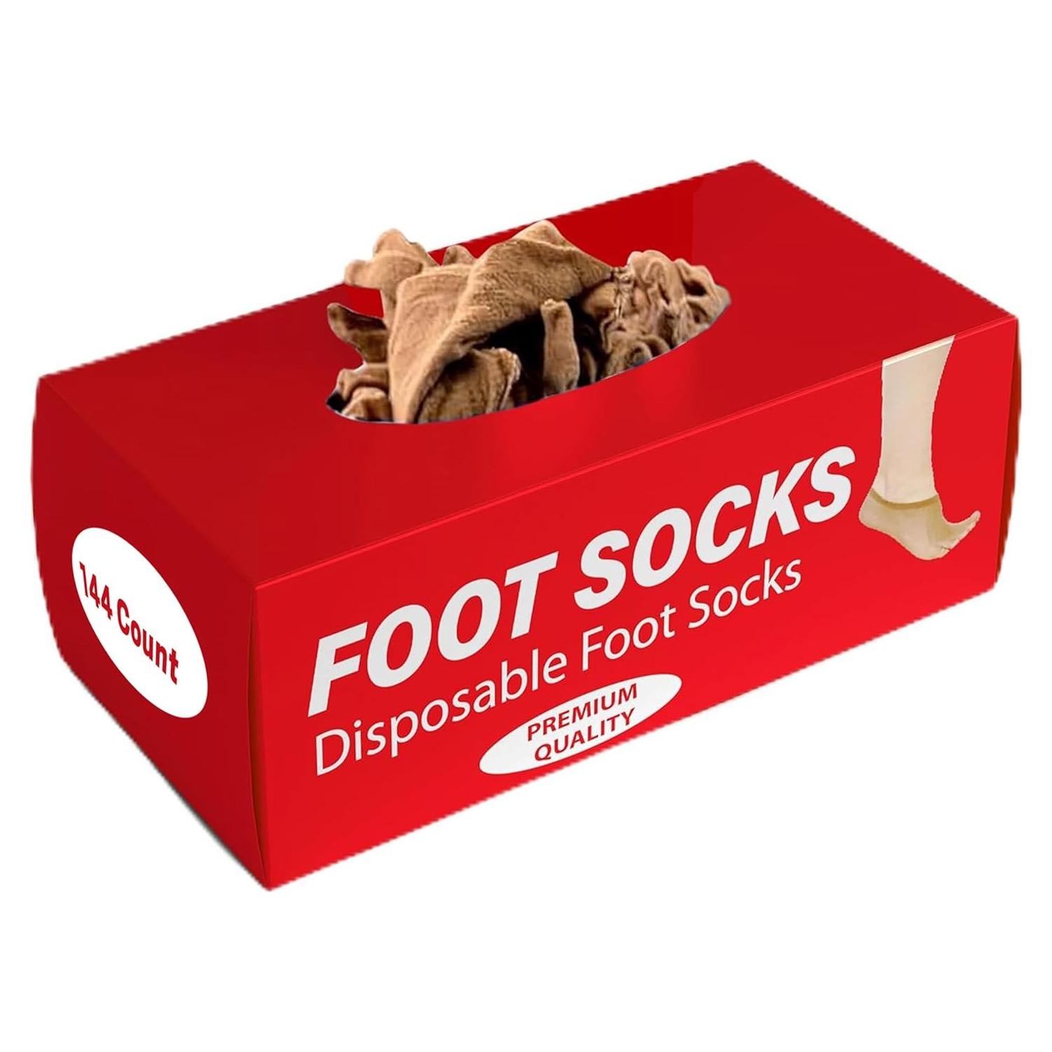 Calcetines Desechables de Cuero Hero - 72 Pares para Mujeres