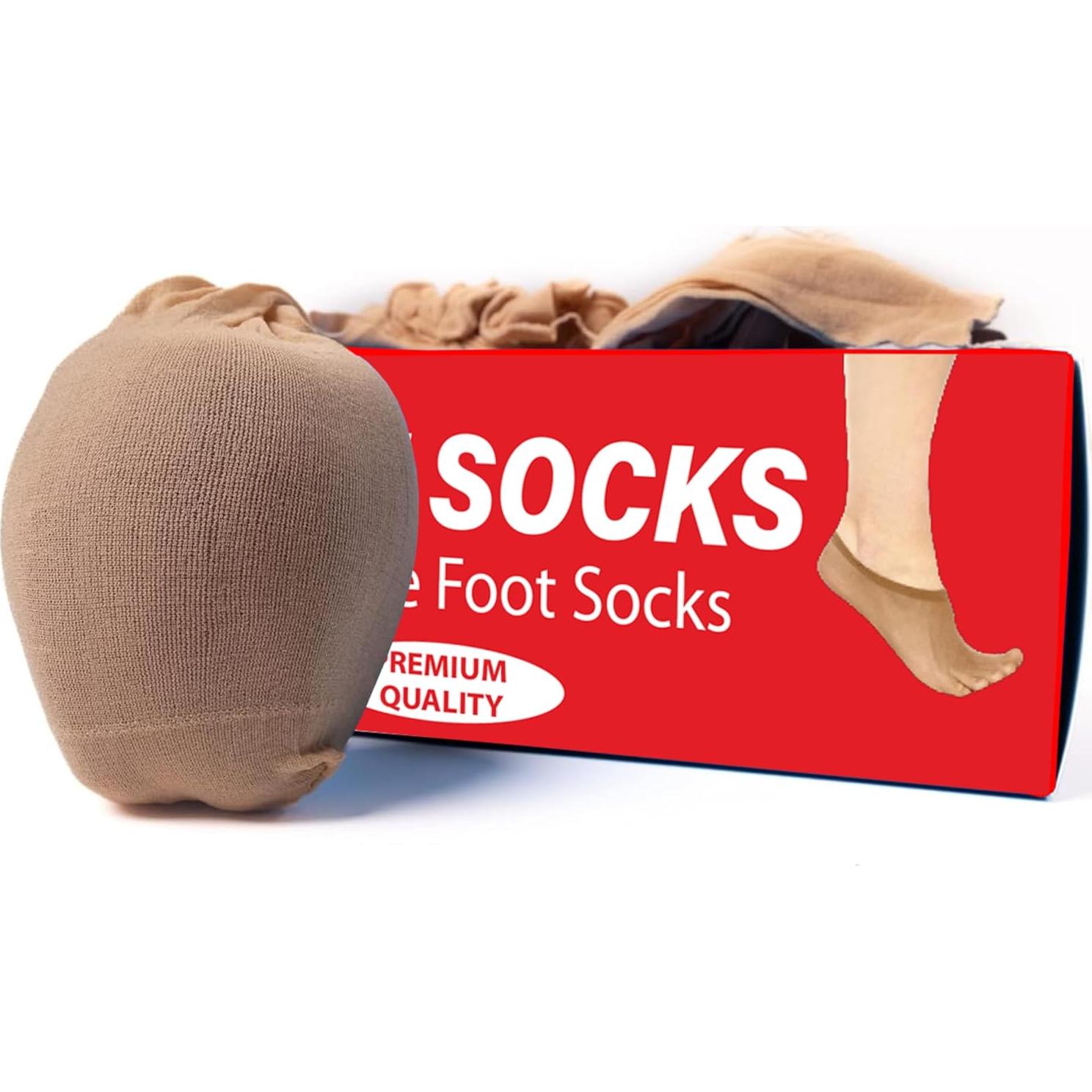 Calcetines Desechables de Cuero Hero - 72 Pares para Mujeres