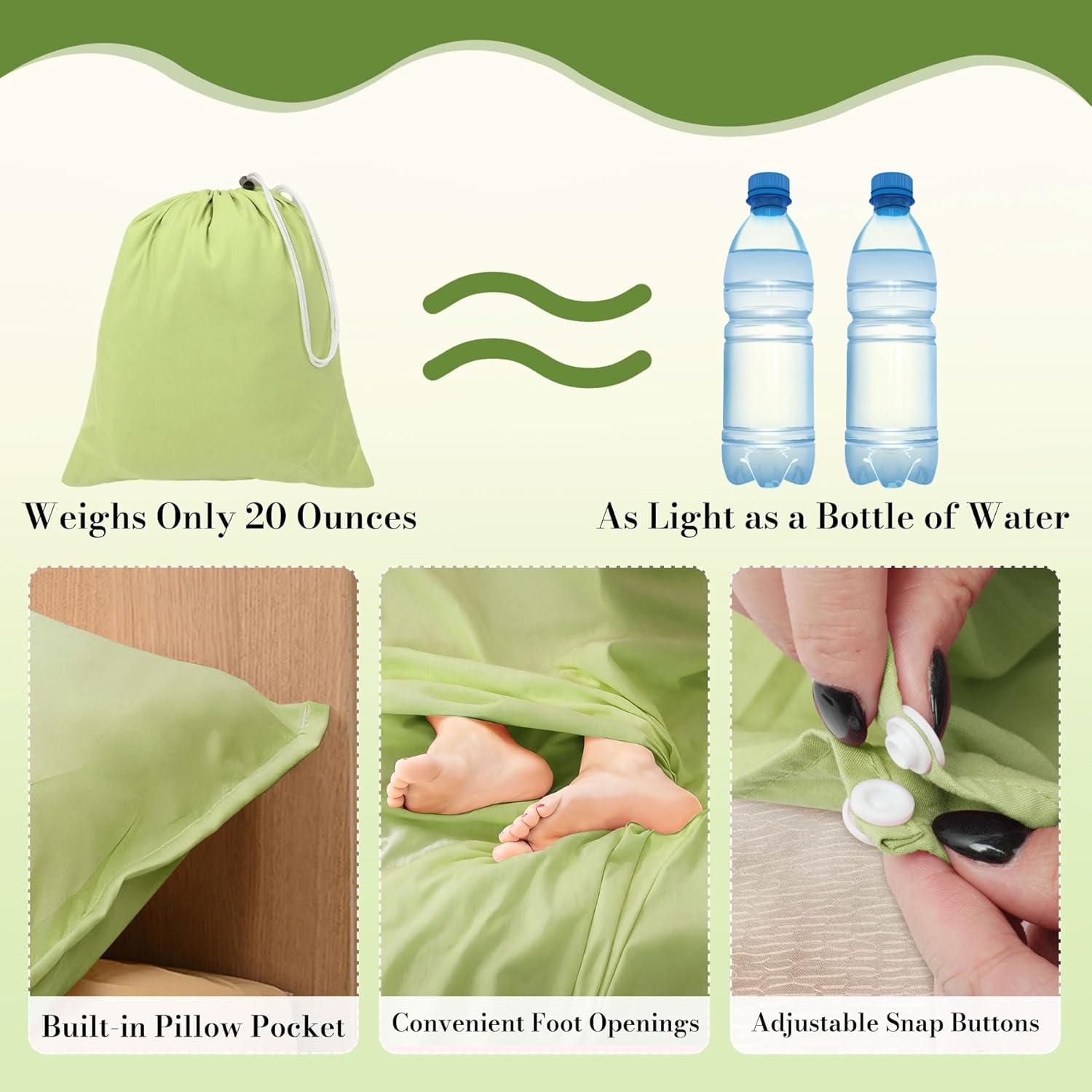 Saco de Sueño Autobronceador BREENHILL 210x115 cm Transpirable