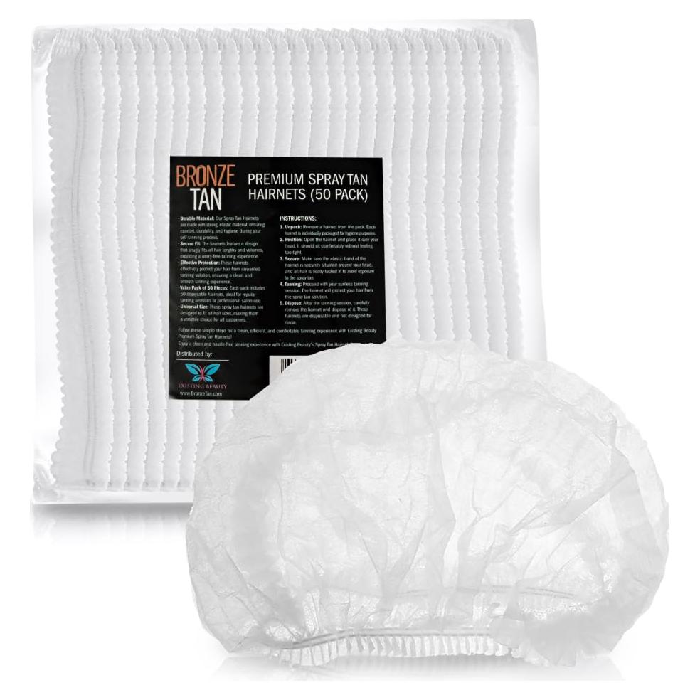 Redes para Cabello Bronceado en Spray - 50 Unidades - Existing Beauty