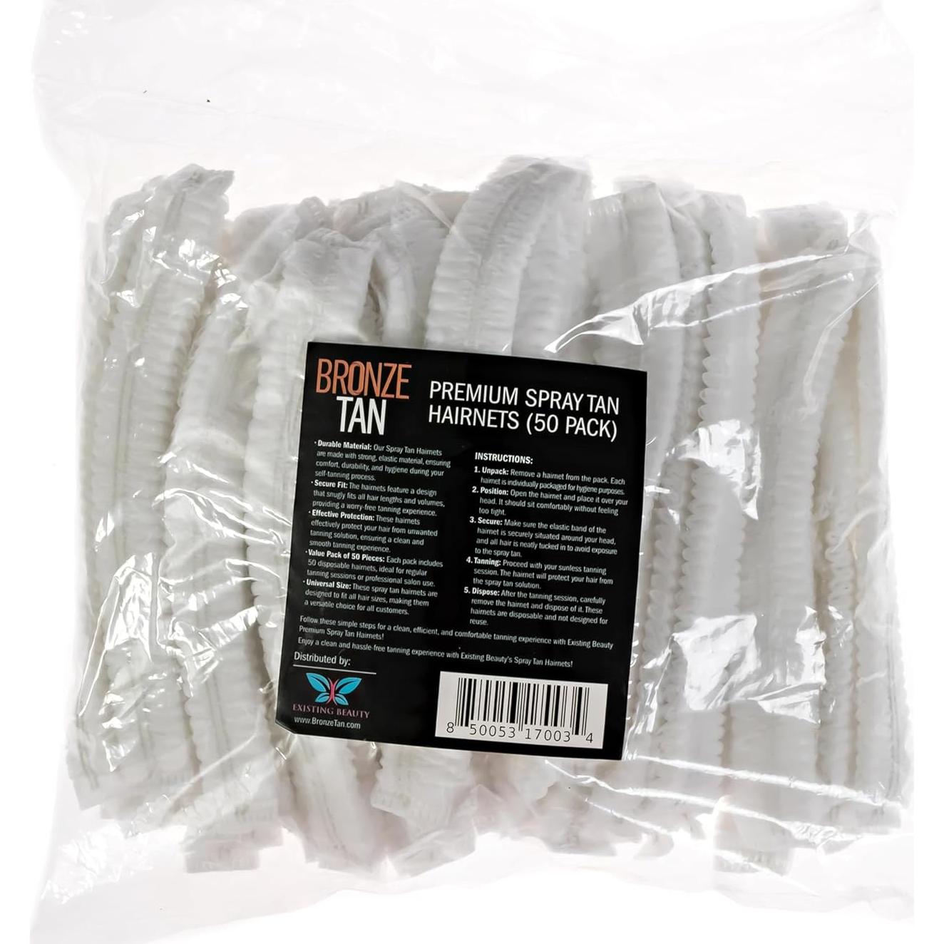 Redes para Cabello Bronceado en Spray - 50 Unidades - Existing Beauty