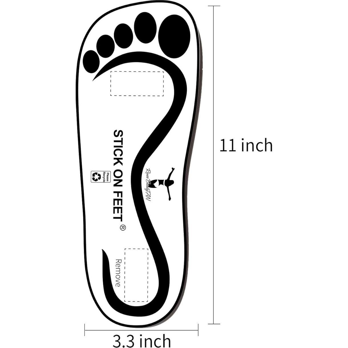 200 Pares Almohadillas Desechables Negras ReneeBeautyTan