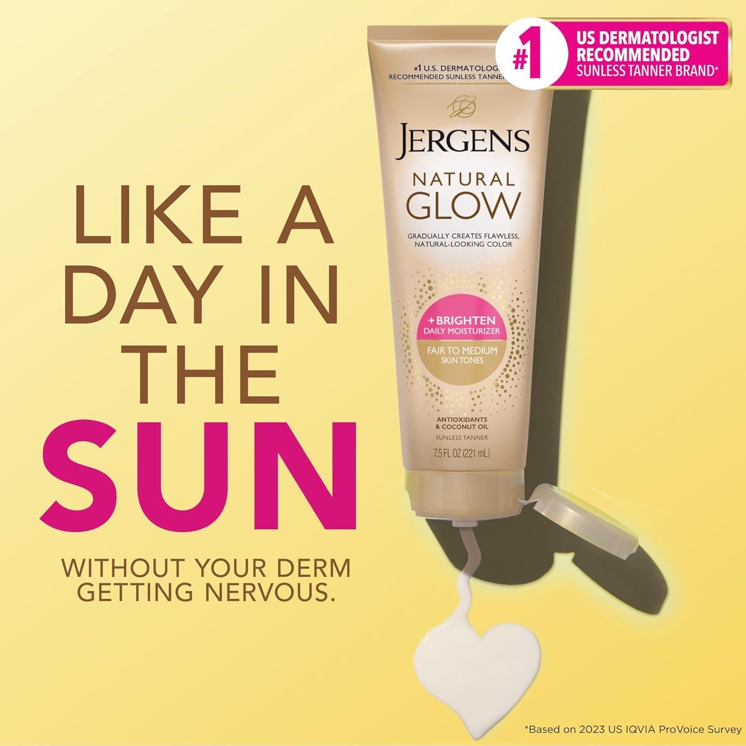 Loción Autobronceadora Jergens Natural Glow 2x211.65g