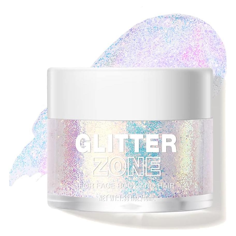 Gel de Brillo Corporal LANGMANNI Rosa Brillante 40 ml Vegano