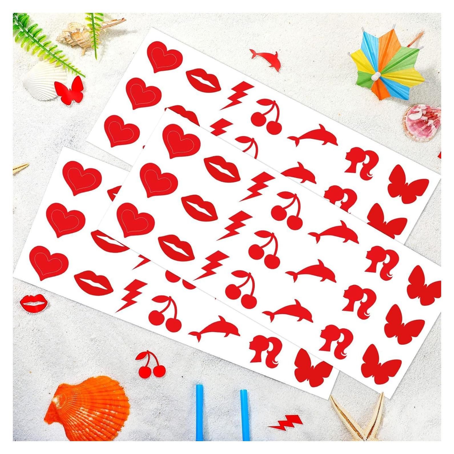 Pegatinas de Bronceado 210 Piezas - Impermeables y Sexys