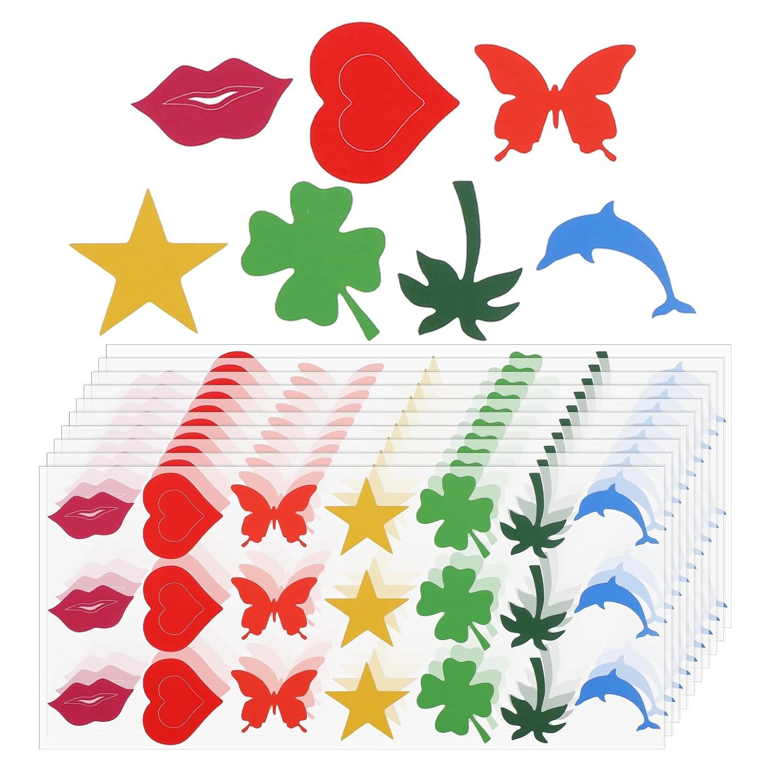 210 Calcomanías Bronceadoras Sorcristy - 7 Diseños Verano