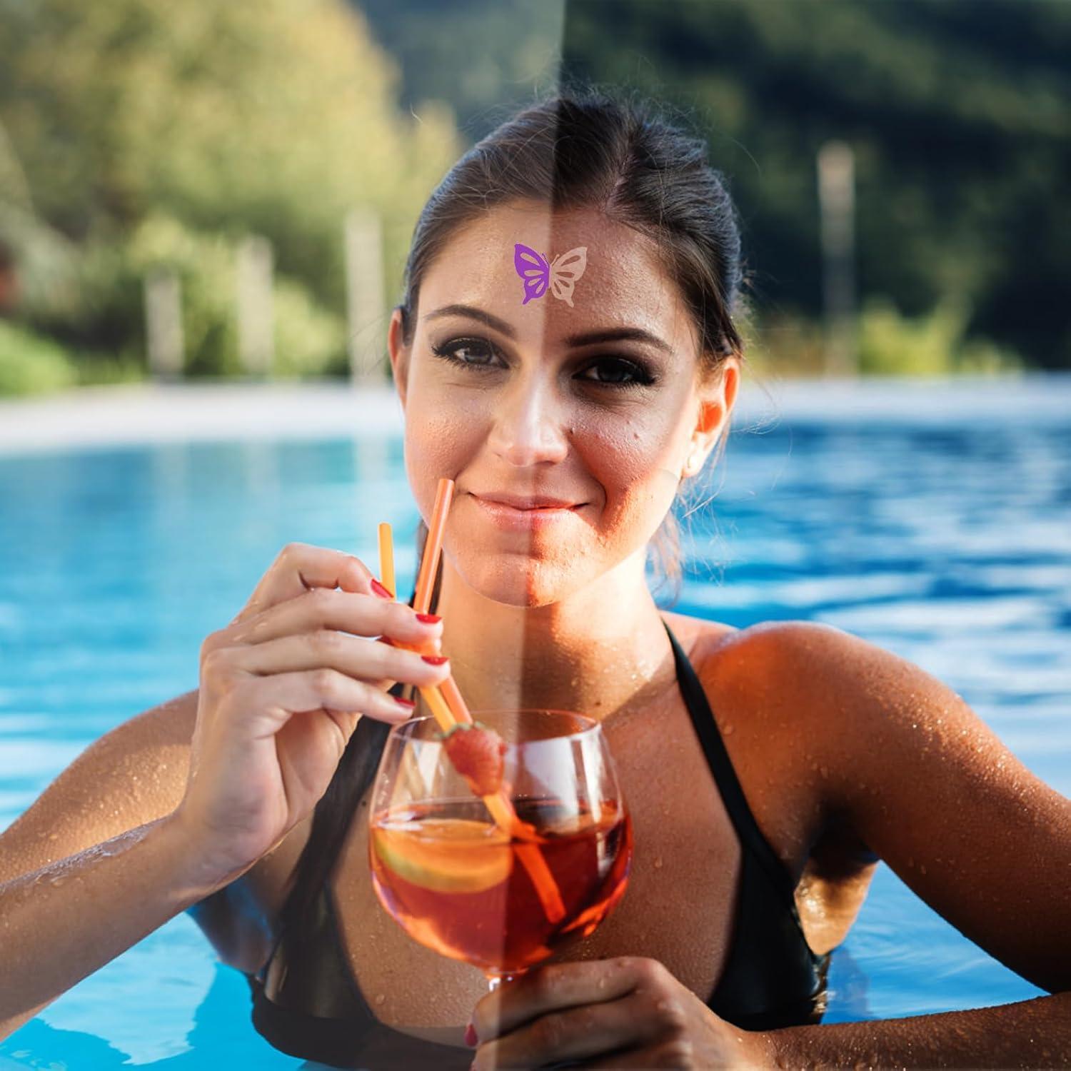 320 Calcomanías Bronceadoras Autoadhesivas Lasuroa 25x14cm