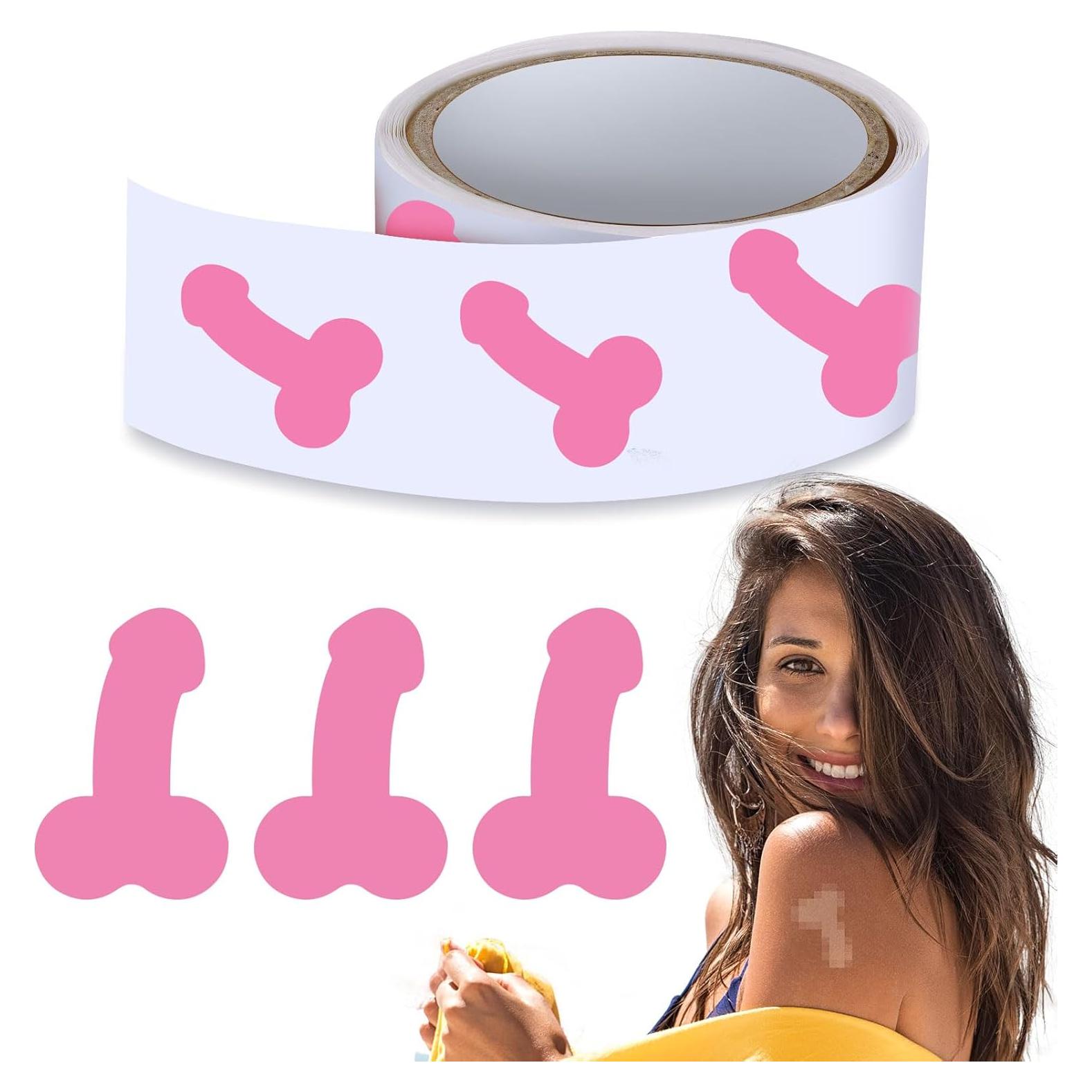 500 Calcomanías Divertidas para Bronceado Loopeer 3.75x2.5cm