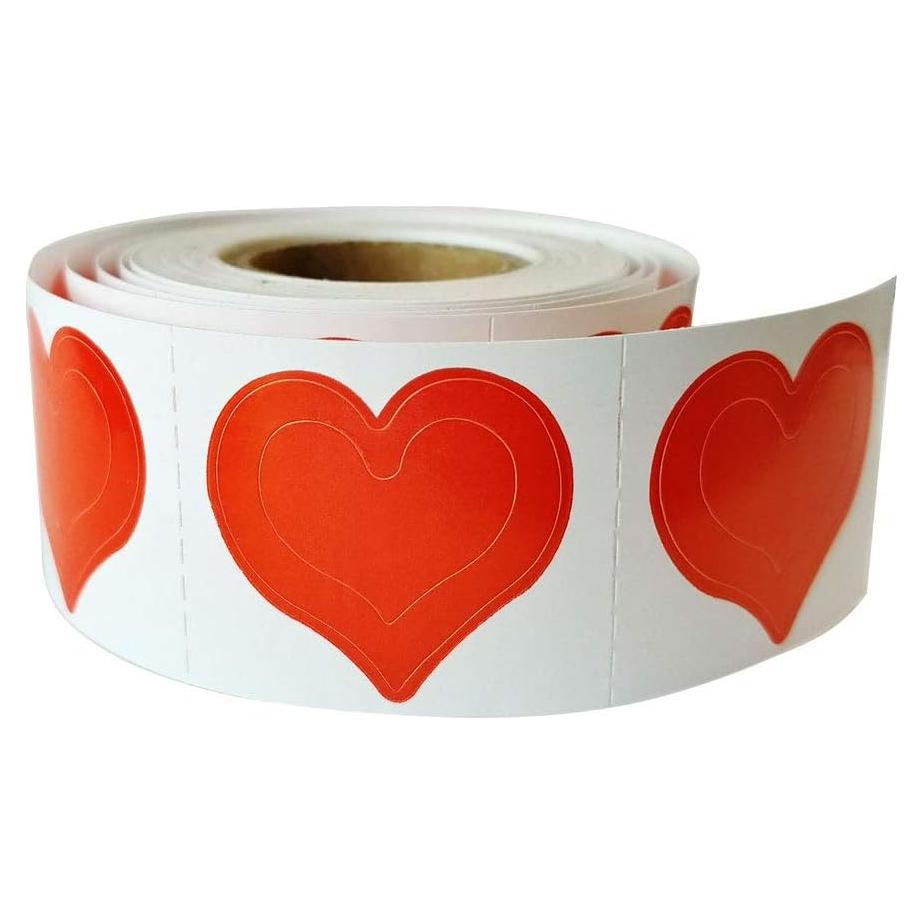 Pegatinas de bronceado Sticker Firm 50 unidades corazones