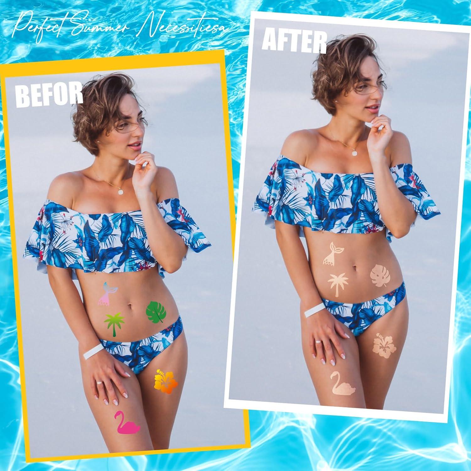 Pegatinas Bronceadoras Autoadhesivas WDAHDHP 500 Pcs Verano