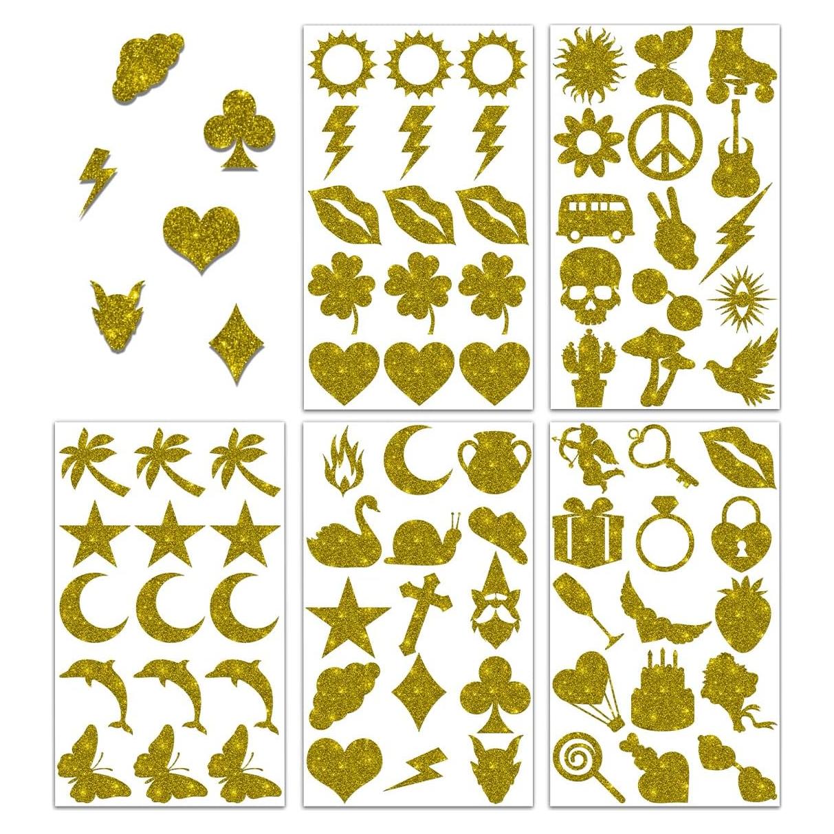 Pack 75 Stickers de Bronceado ZULUVINYL para Cuerpo