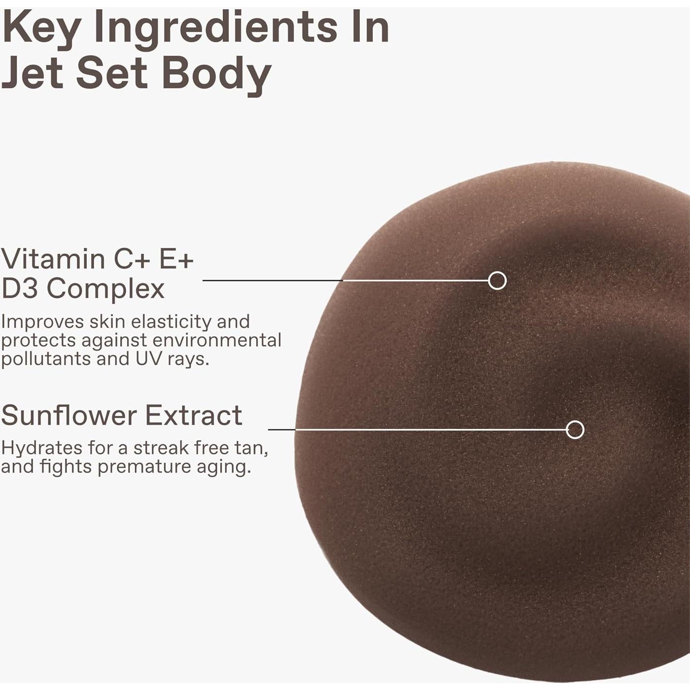Jet Set Body Express Mousse Autobronceador 148 ml para Hombres