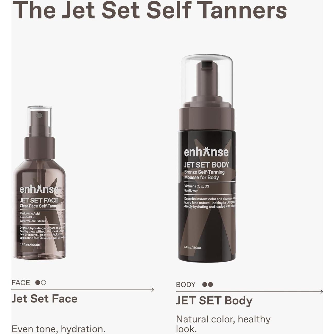 Jet Set Body Express Mousse Autobronceador 148 ml para Hombres