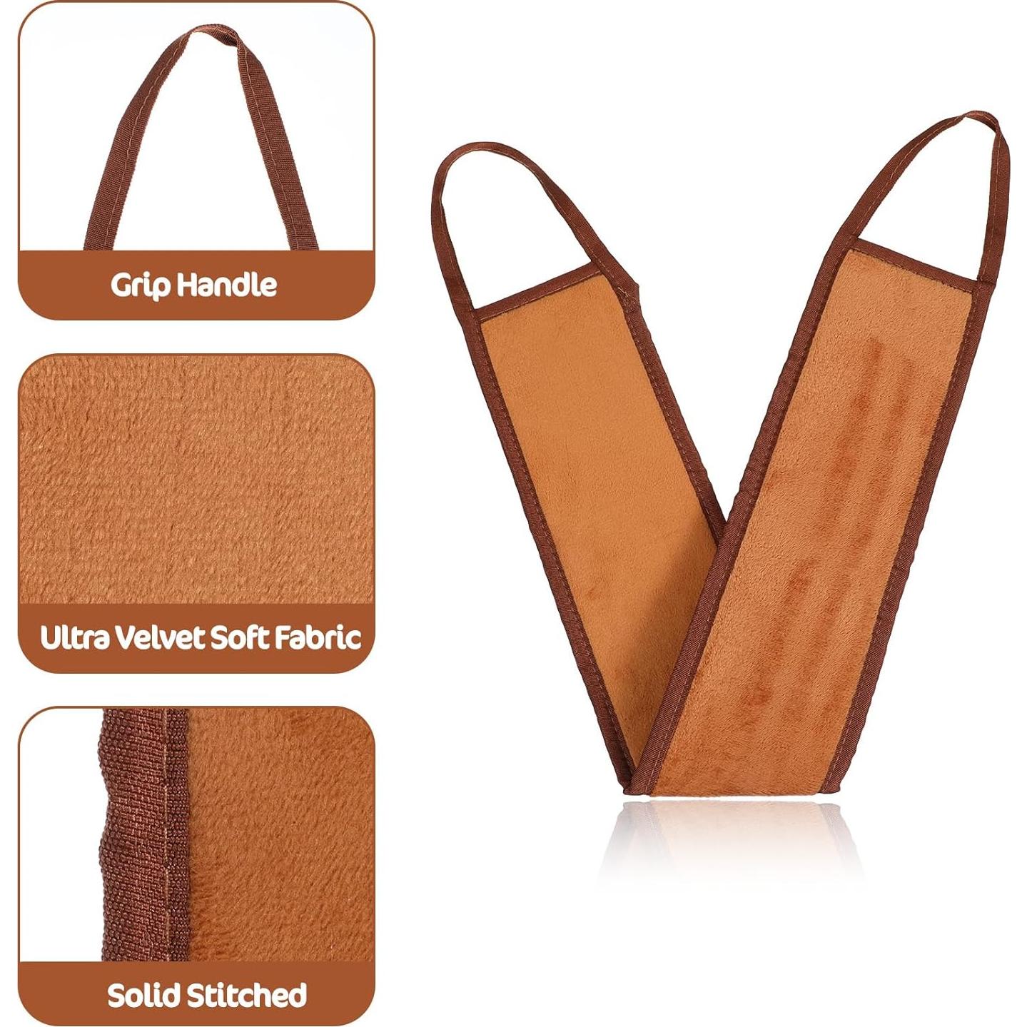 Kit de Aplicador de Autobronceador TIESOME 4 Piezas Marrón