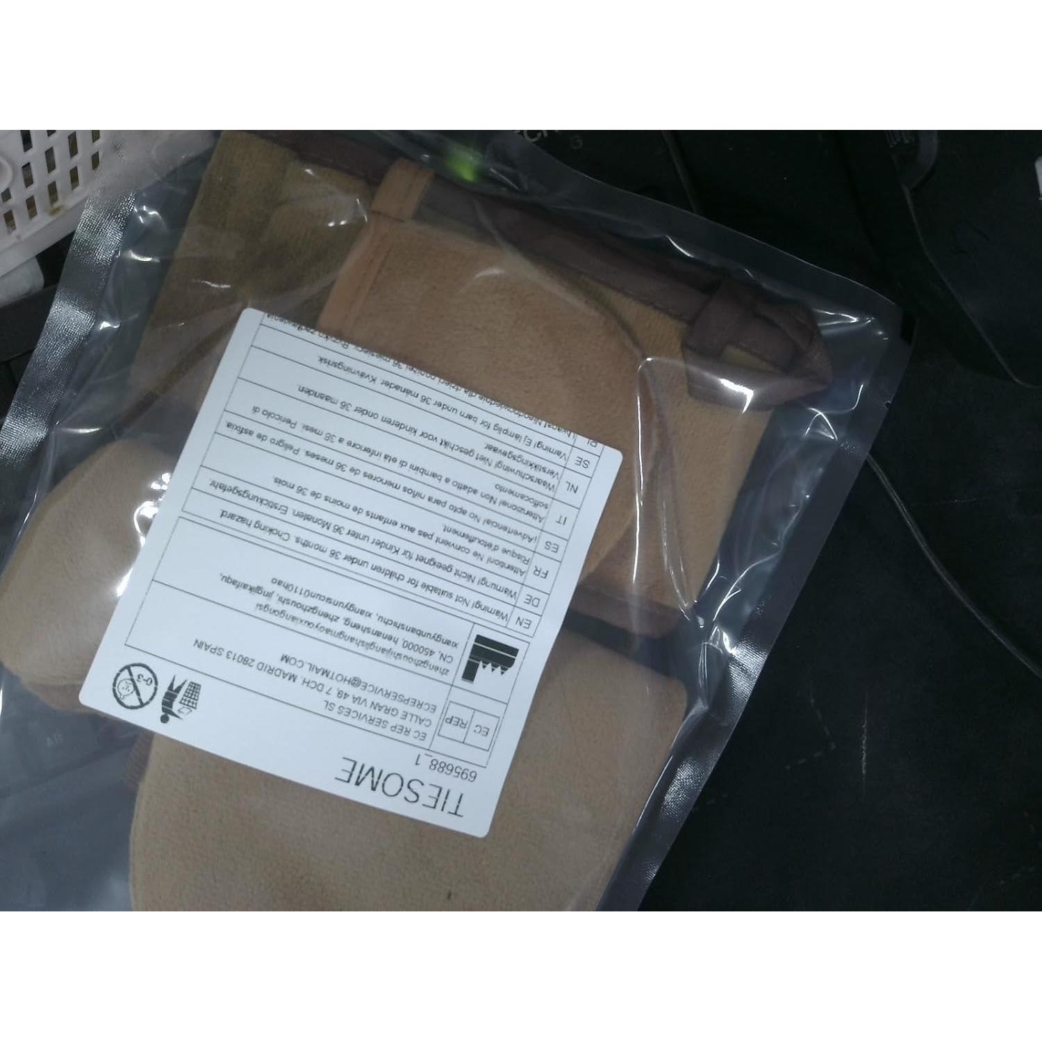 Kit de Aplicador de Autobronceador TIESOME 4 Piezas Marrón