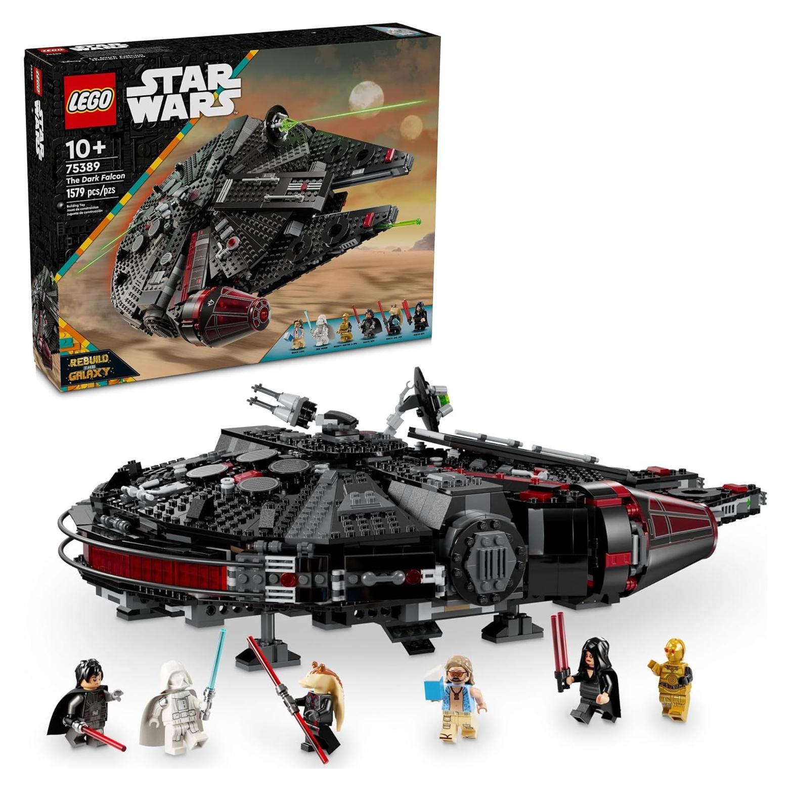 LEGO Star Wars La Oscura Halcón 75389 - Juguete 1579 Piezas