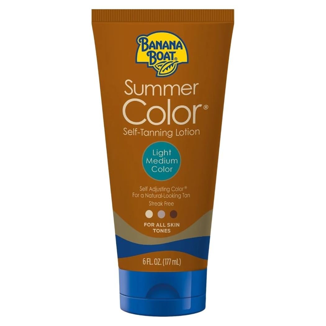 Loción autobronceadora Banana Boat sin aceite 177 ml claro-medio