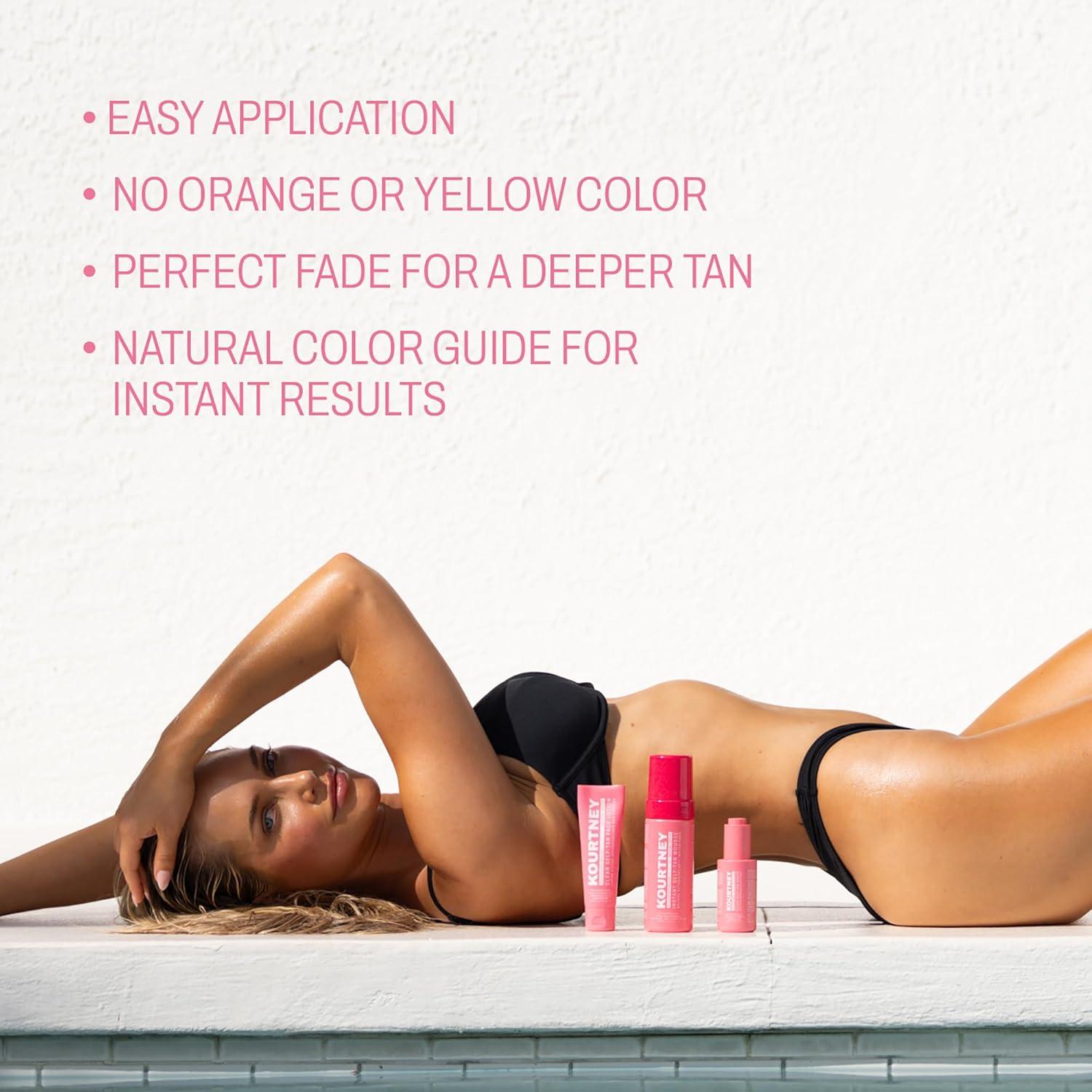 Mousse Autobronceador KOURTNEY - Bronceado Medio Natural 119 g