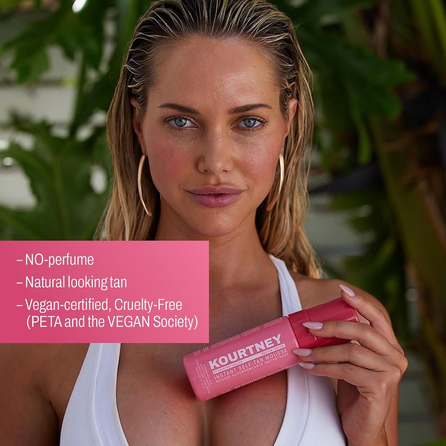 Mousse Autobronceador KOURTNEY - Bronceado Medio Natural 119 g