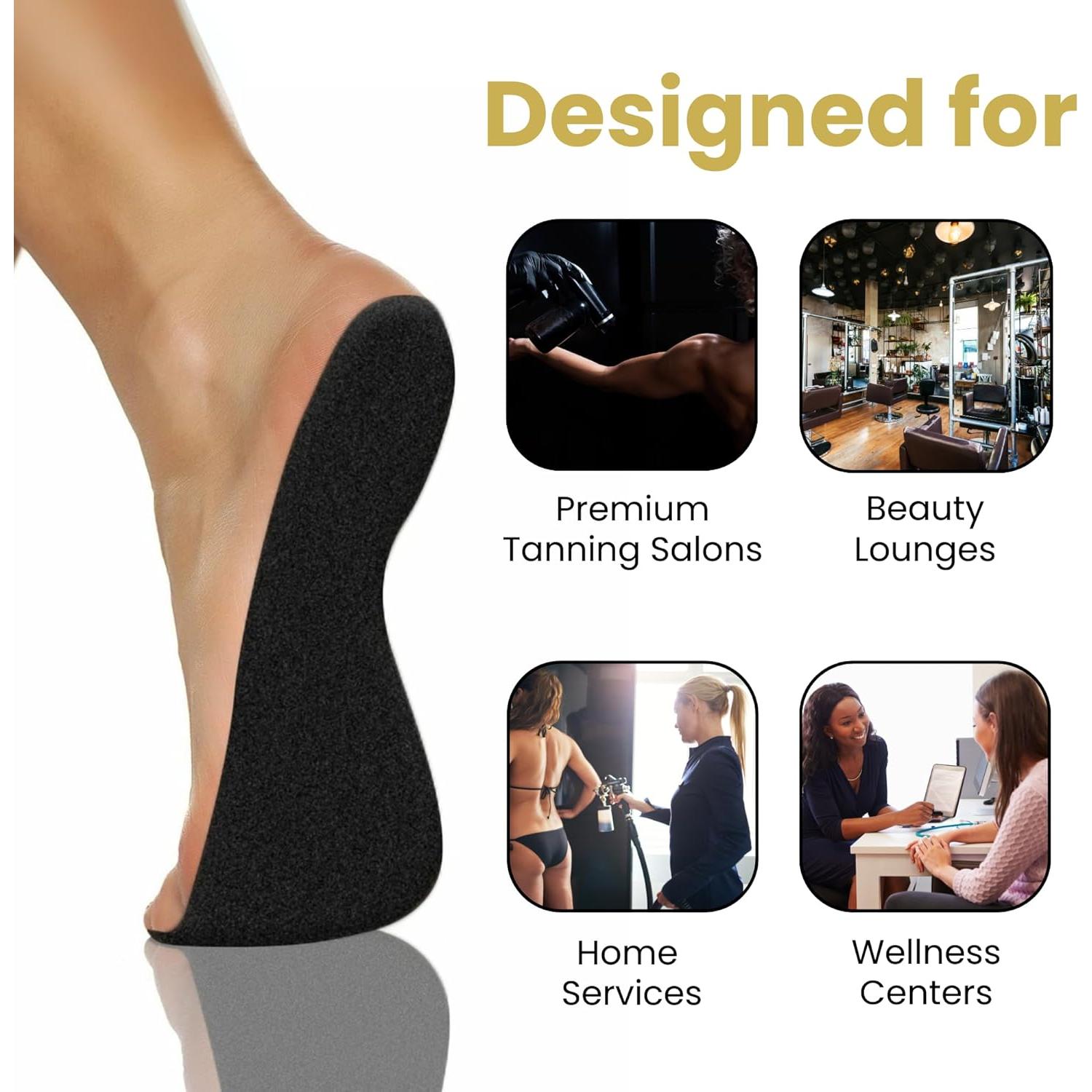 60 Pares Almohadillas Desechables para Bronceado en Spray - STICKONFEET