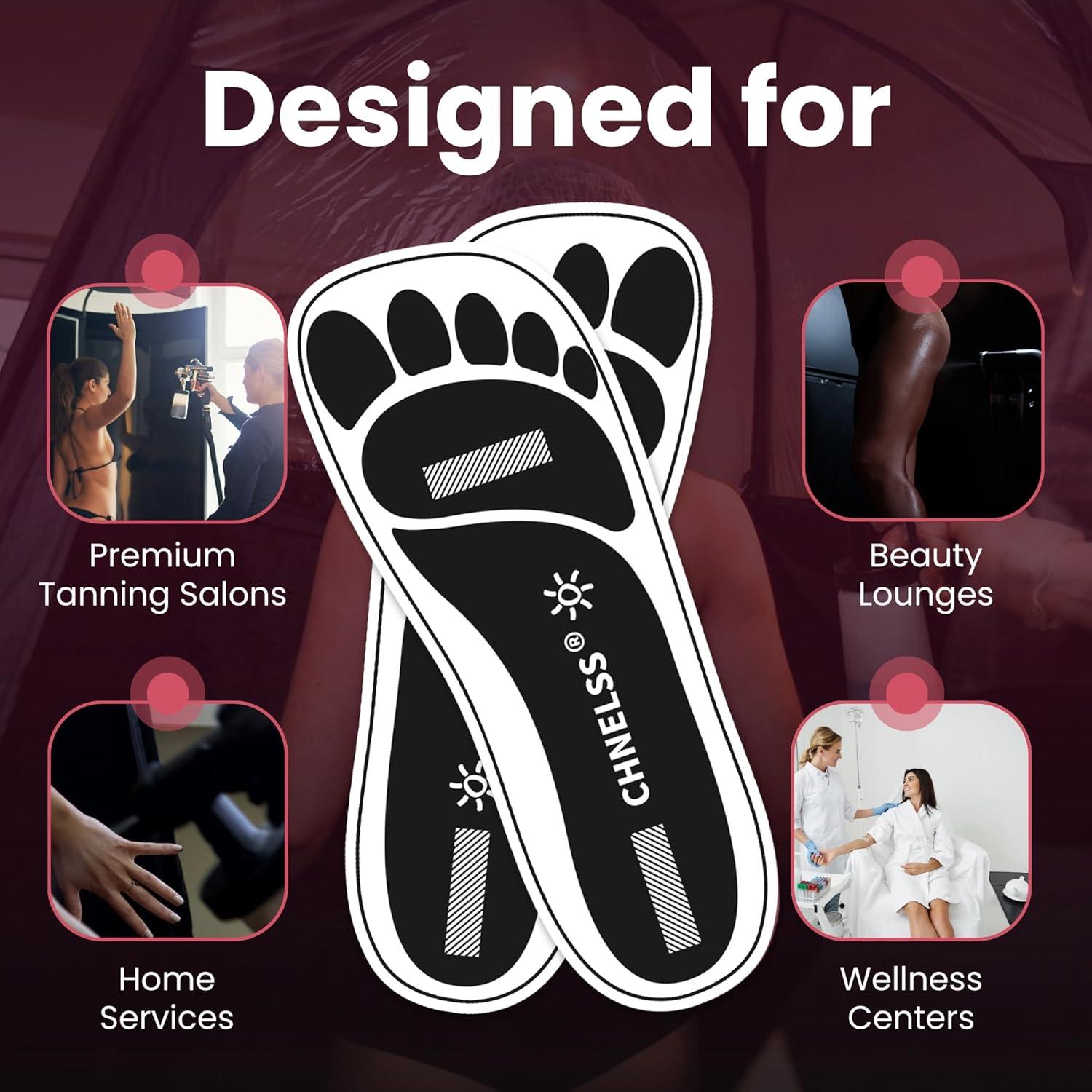 Almohadillas Desechables para Bronceado en Spray MoLIQ - 180 Pares