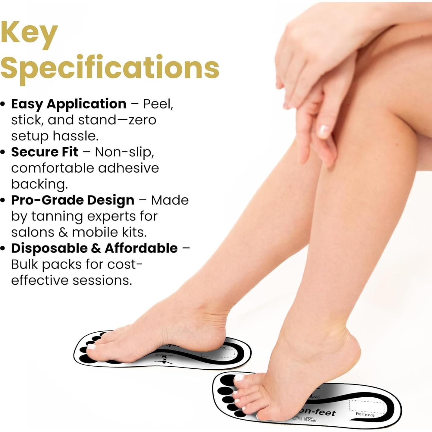 Protector de Suela Descartable ReneeBeautyTan 150 Pares