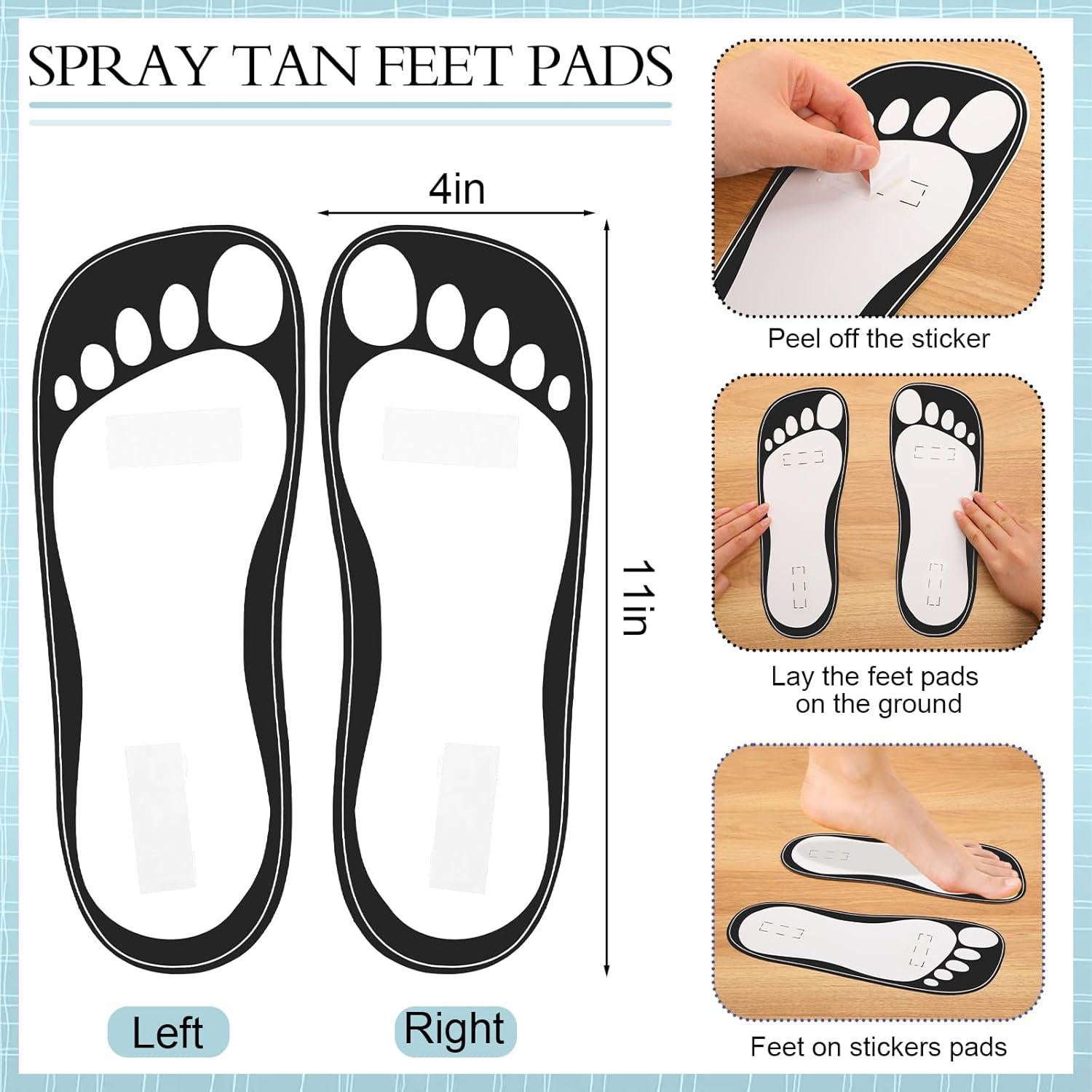 Kit de Bronceado en Spray Chicingyou 144 Piezas Negro