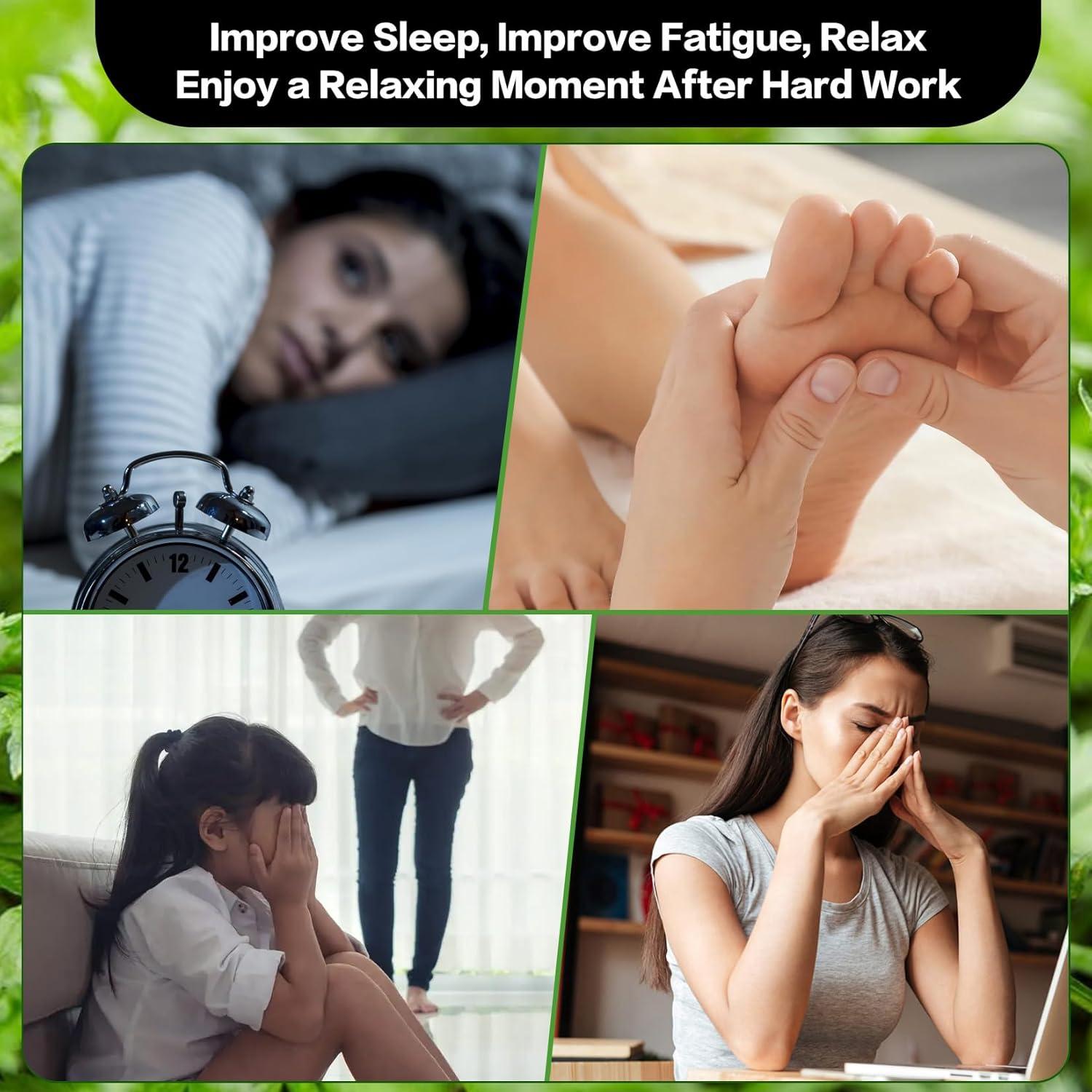 100 Almohadillas para los pies XIWEIOO Vinagre de Bambú Jengibre