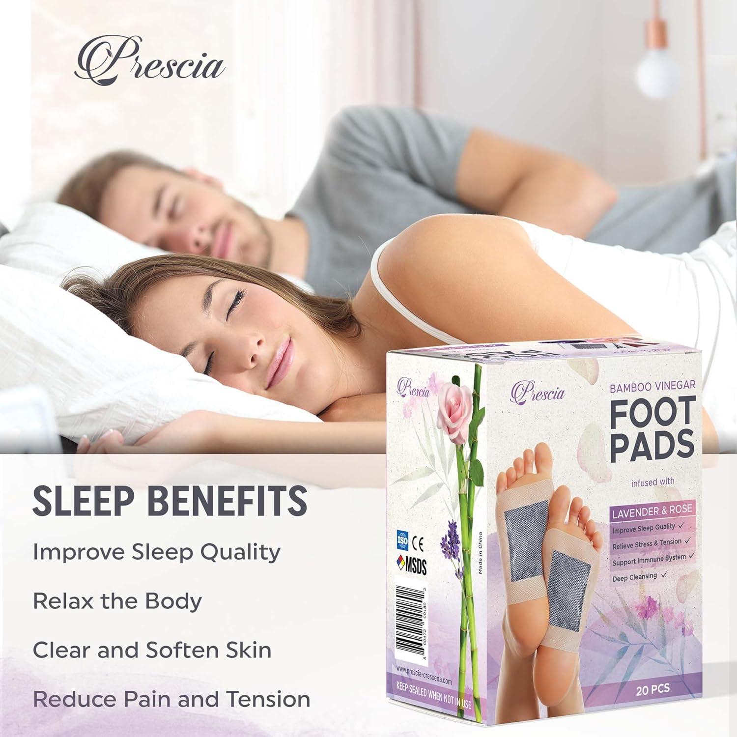 Almohadillas para Pies Prescia con Vinagre de Bambú - 20 Unidades