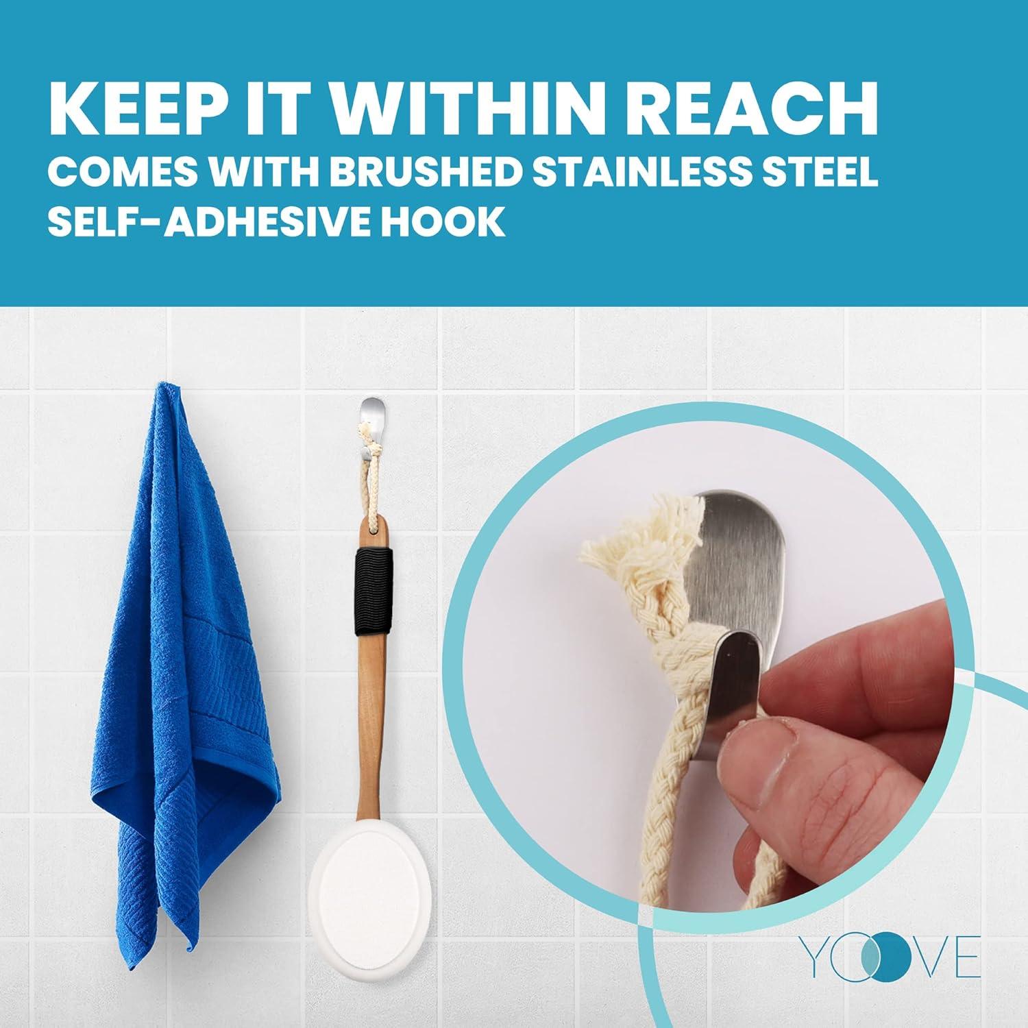 Aplicador de Loción Yoove para Espalda 43 cm | Almohadillas Suaves