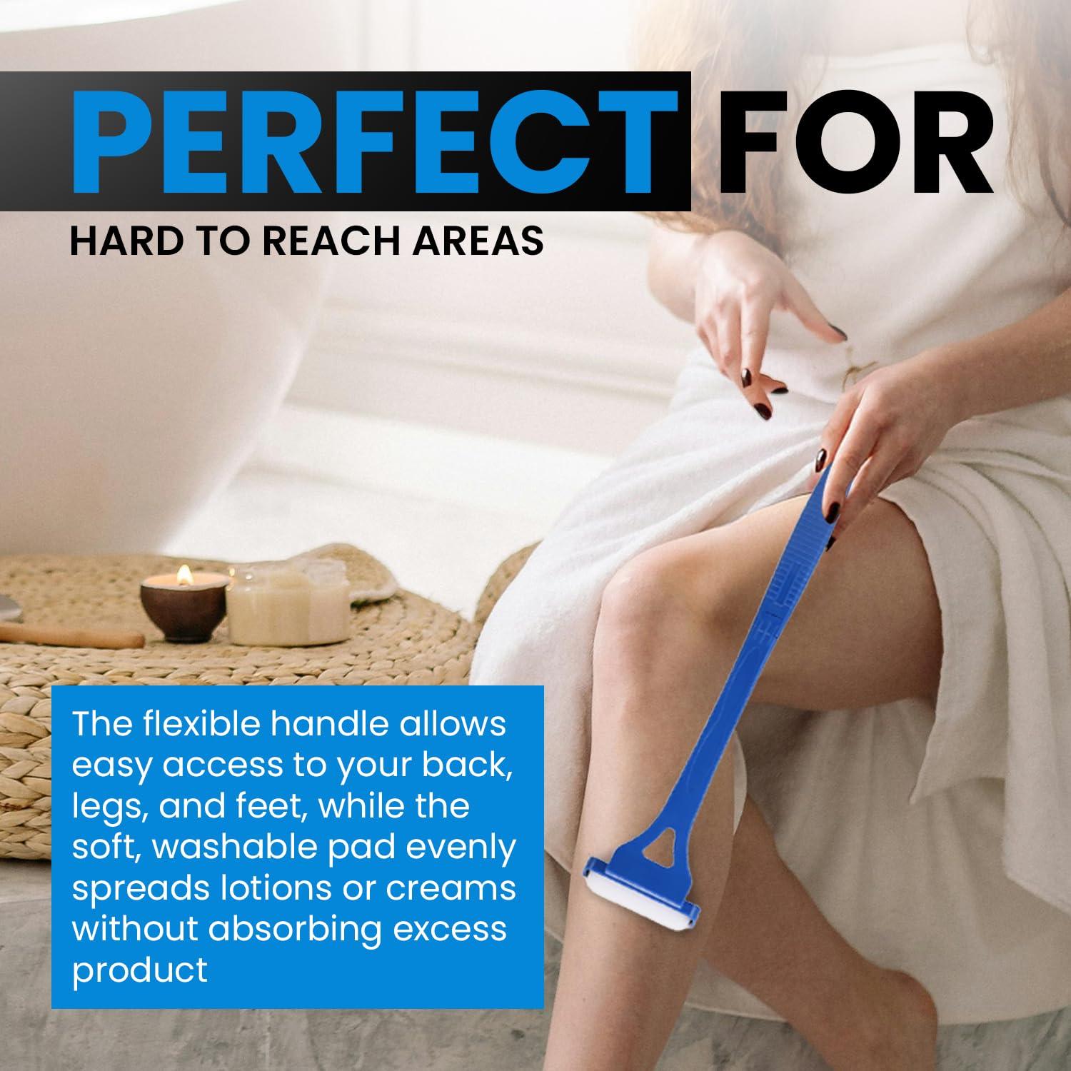 Aplicador de Loción Mango Largo Forever Gem - Almohadilla Lavable