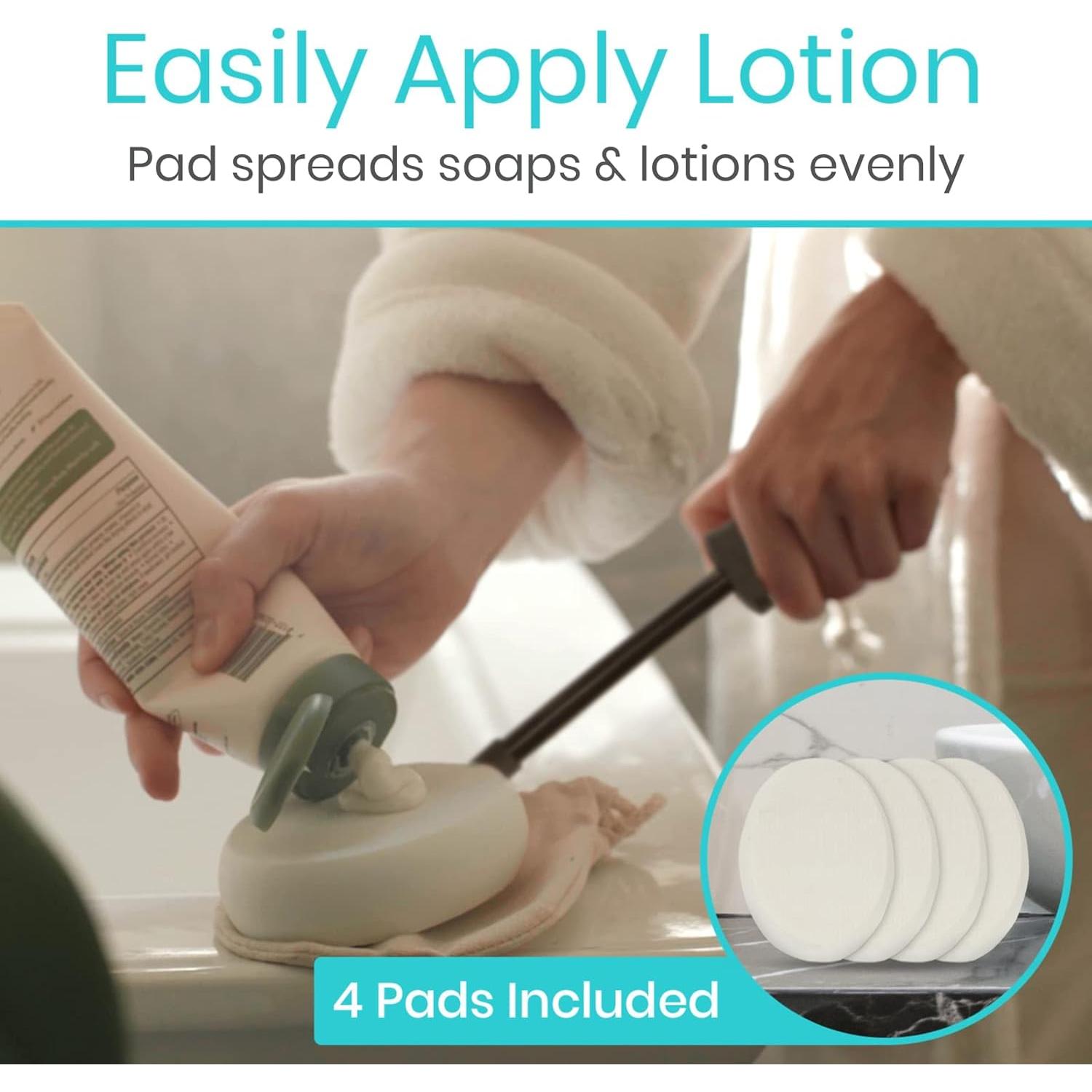 Aplicador de Loción Flexible Vive - Mango Largo para Espalda