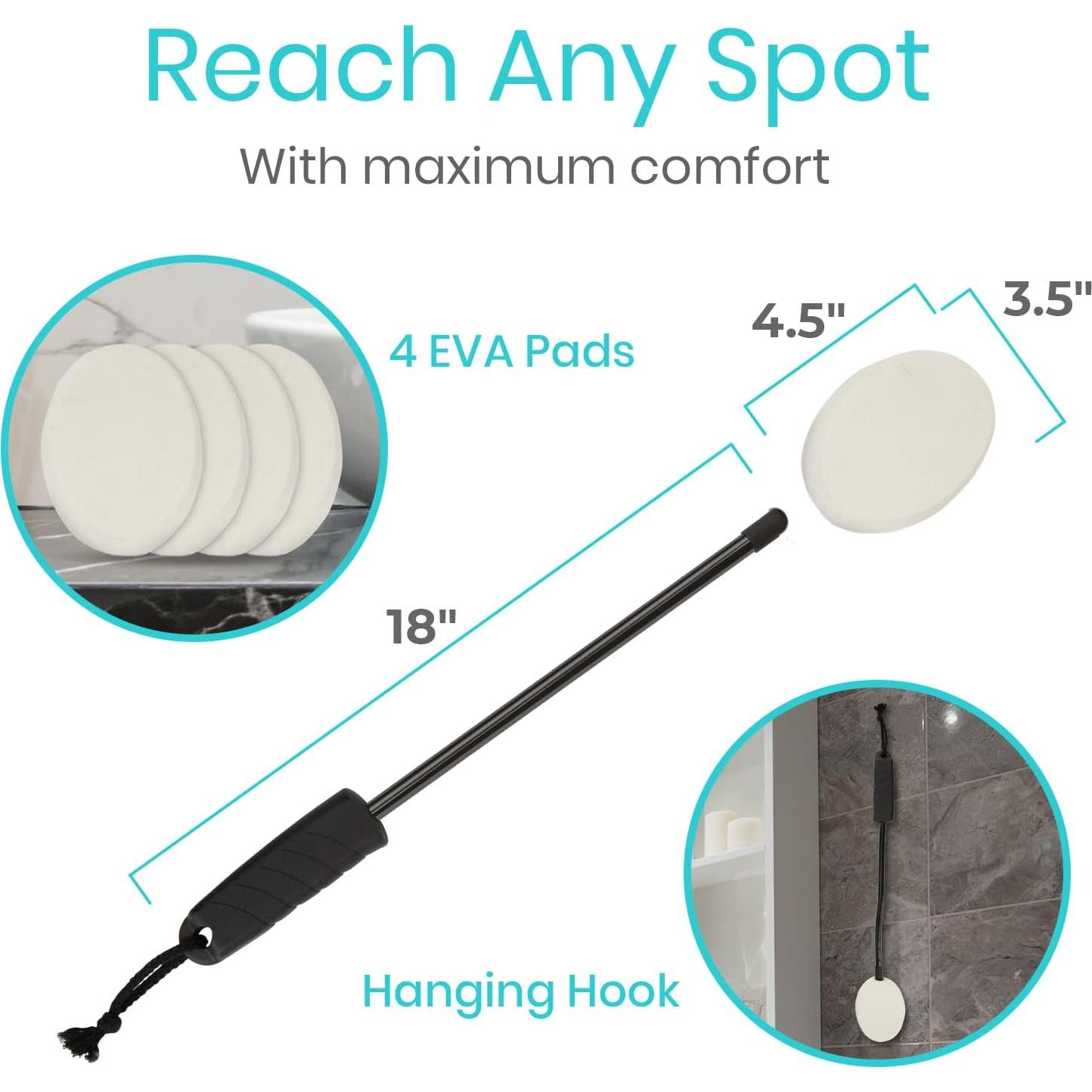 Aplicador de Loción Flexible Vive - Mango Largo para Espalda