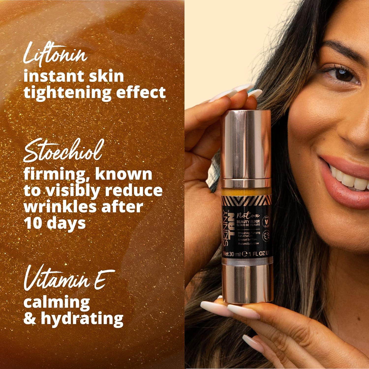 Elixir de Belleza Facial Skinny Tan Notox 28.35 g - Hidratante