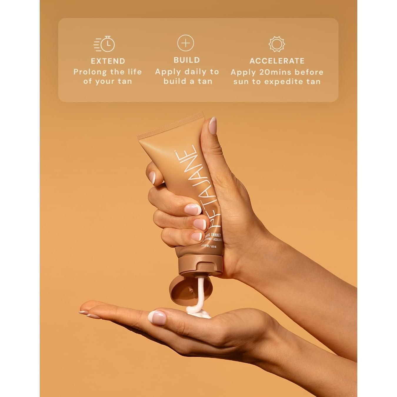 Loción Bronceadora Peta Jane 100 ml - Paquete de 2