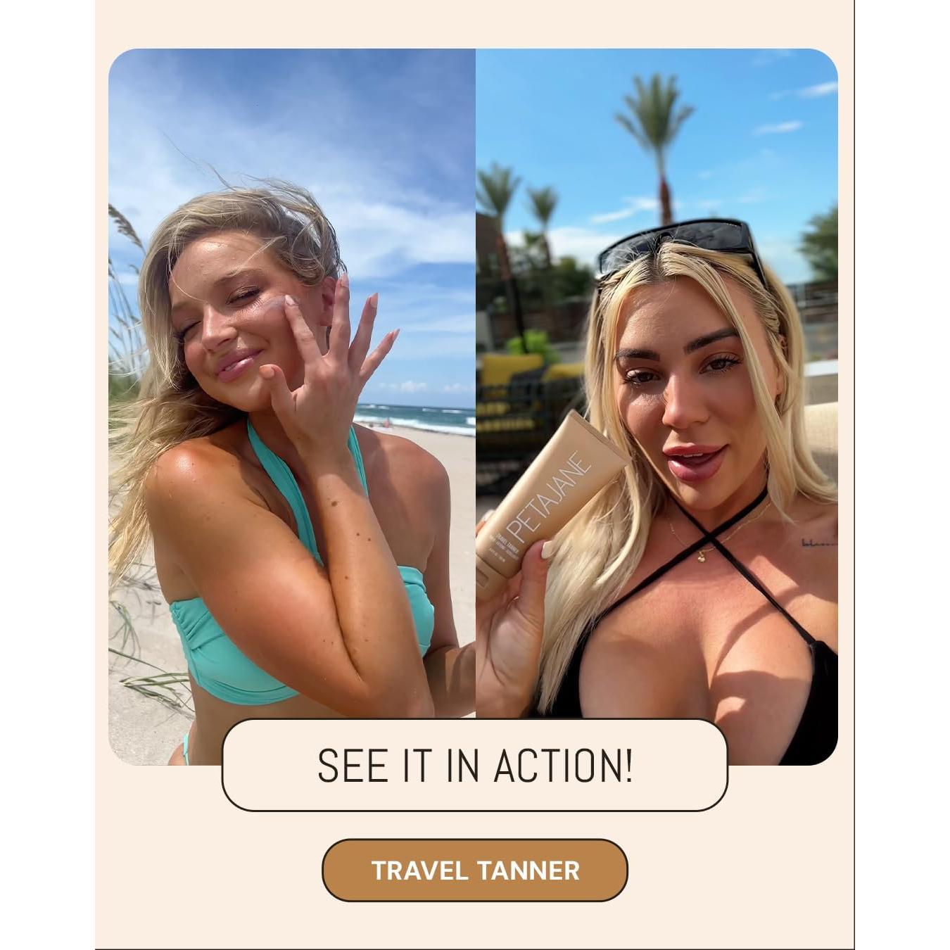 Loción Bronceadora Peta Jane 100 ml - Paquete de 2