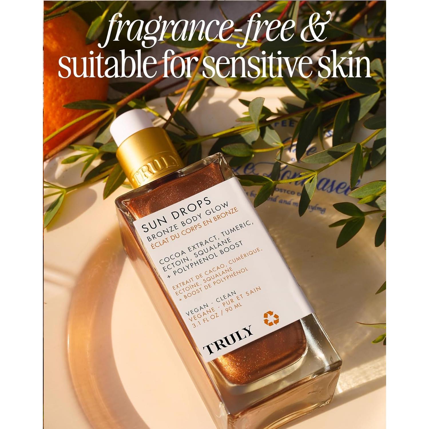 Brillo Corporal Bronceado Truly Sun Drops 322g