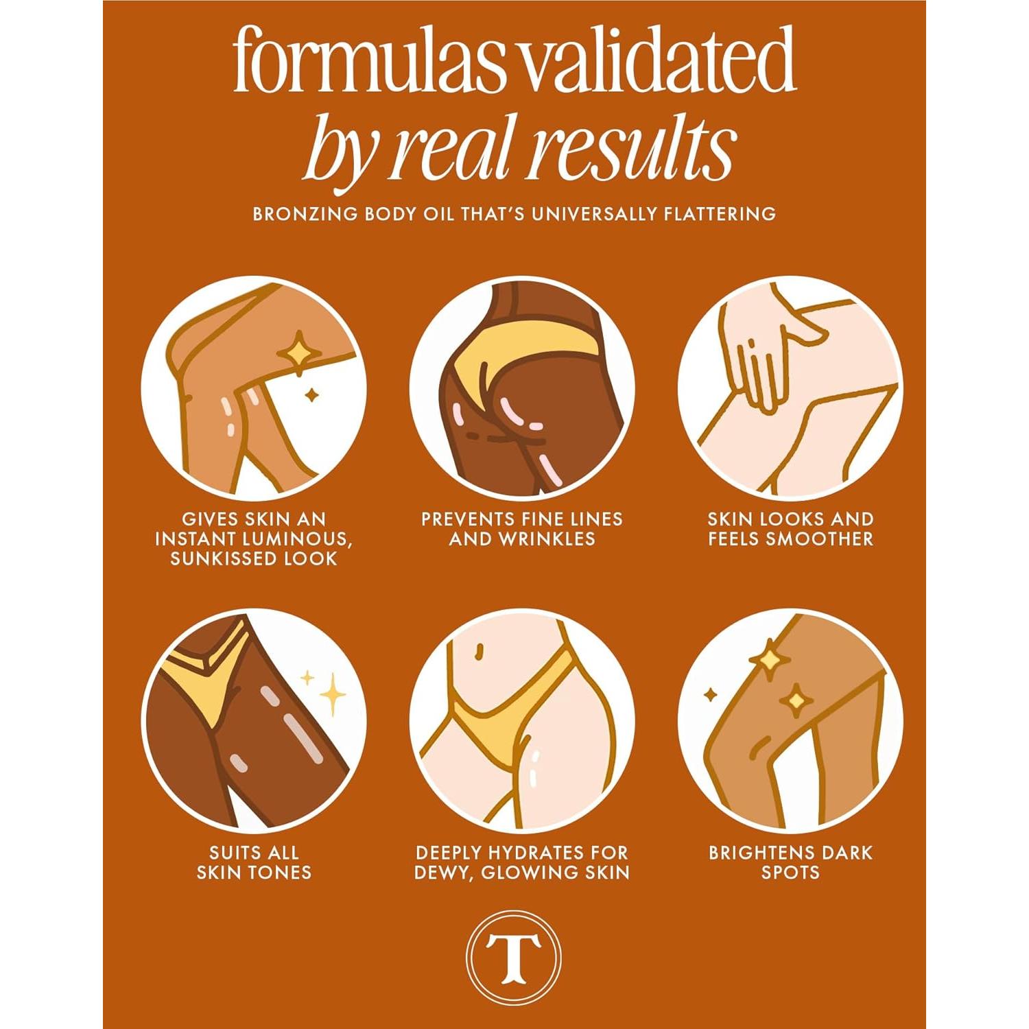 Brillo Corporal Bronceado Truly Sun Drops 322g