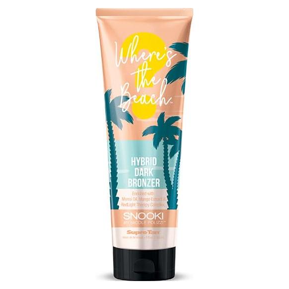 Bronceador Híbrido Oscuro Snooki 9oz - Doble Uso UV y Luz Roja