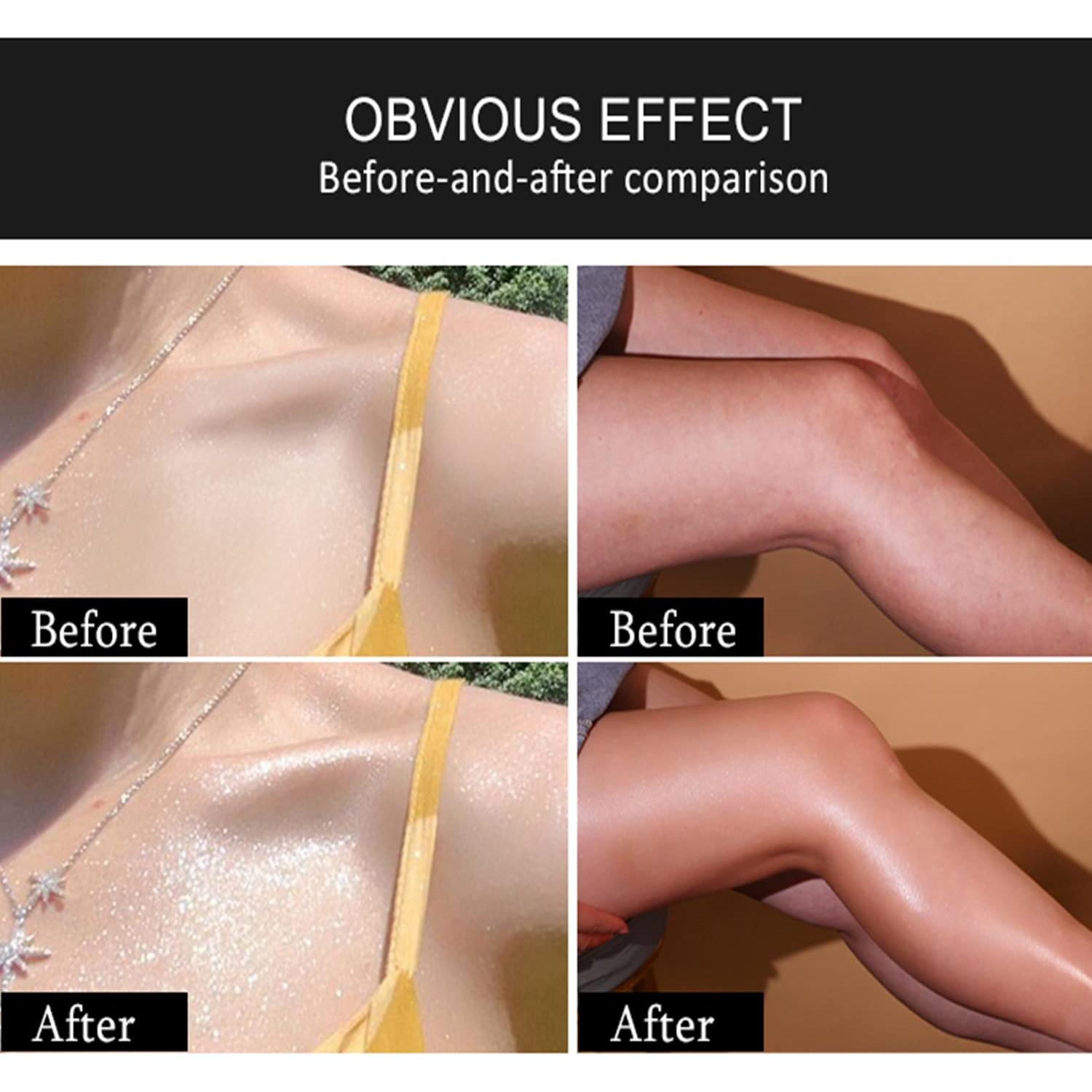 Iluminador Corporal Líquido Melemando 80 ML Oro Bronce