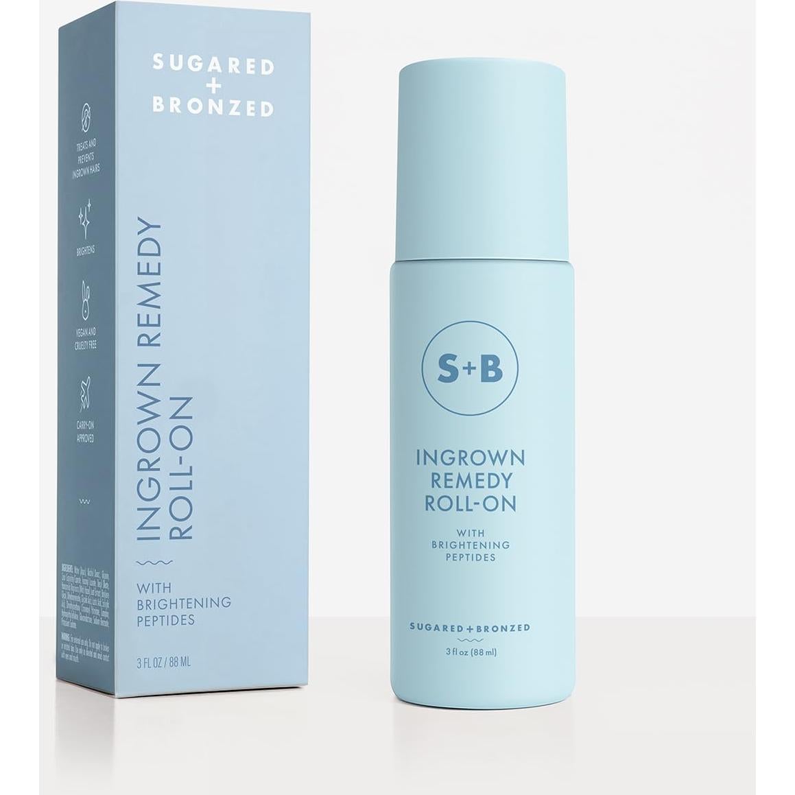 SUGARED + BRONZED Tratamiento Roll-on para Vellos Encarnados 89 ml