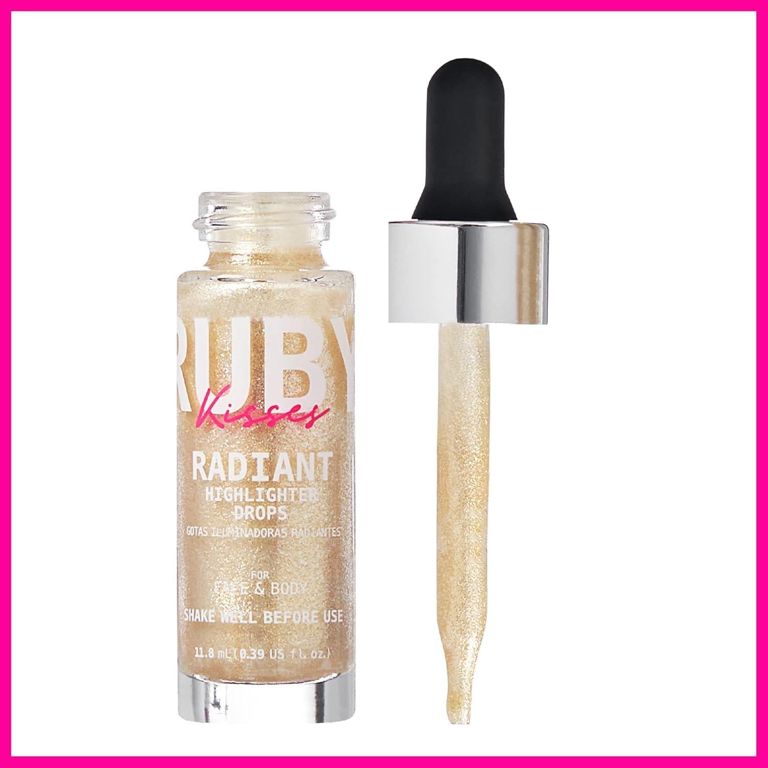 Iluminador Líquido Ruby Kisses Radiant Drops 11.5 ml Champán