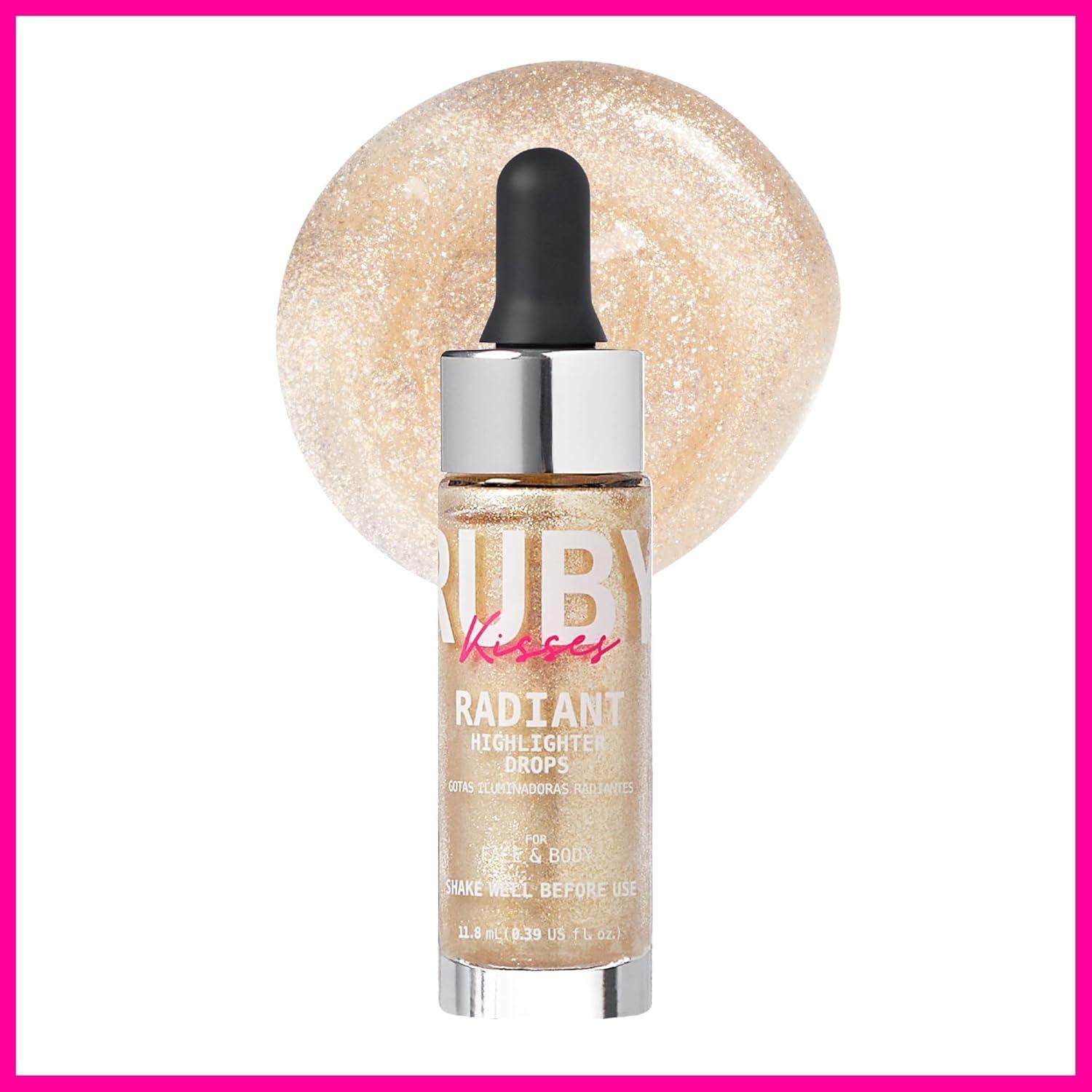 Iluminador Líquido Ruby Kisses Radiant Drops 11.5 ml Champán