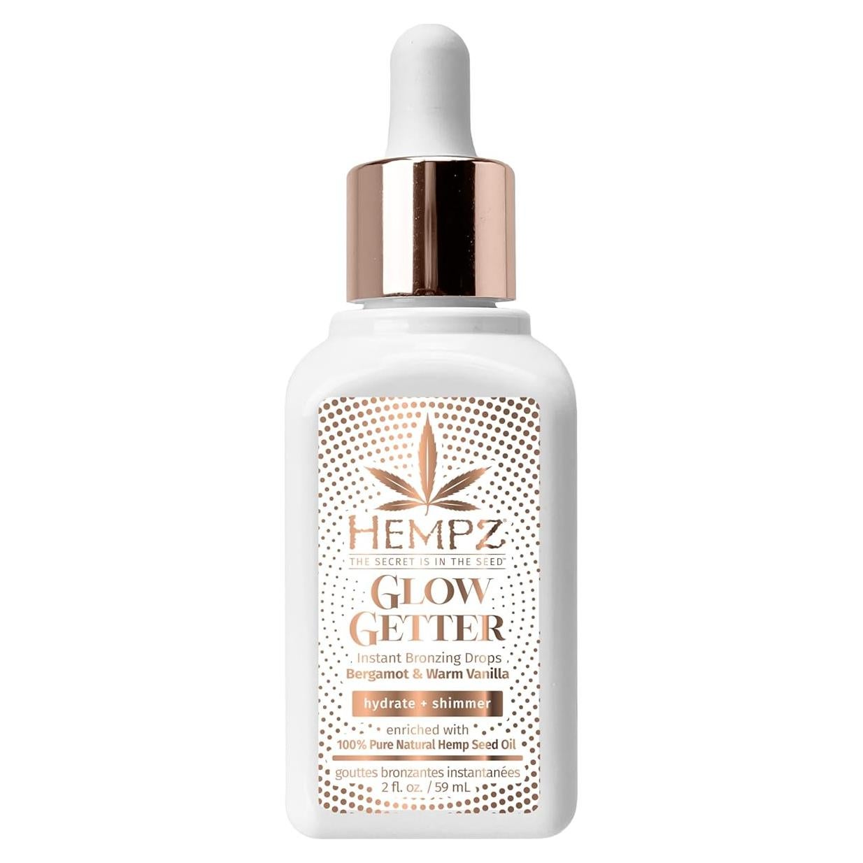 Gotas Bronceadoras Instantáneas Hempz Glow Getter 56.7 g