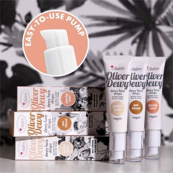 theBalm Oliver Dewy Face Drops - Brillo Dorado 30g
