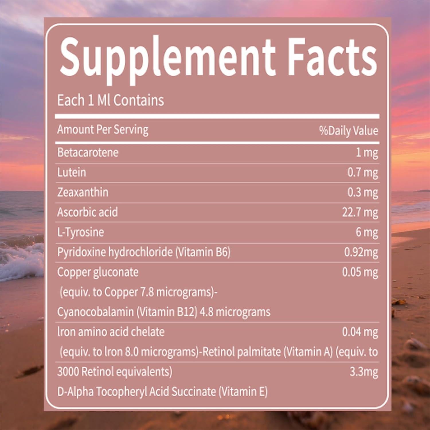 Gotas de Bronceado Bebible WHDEOW - Sabor Sandía, Hidratante